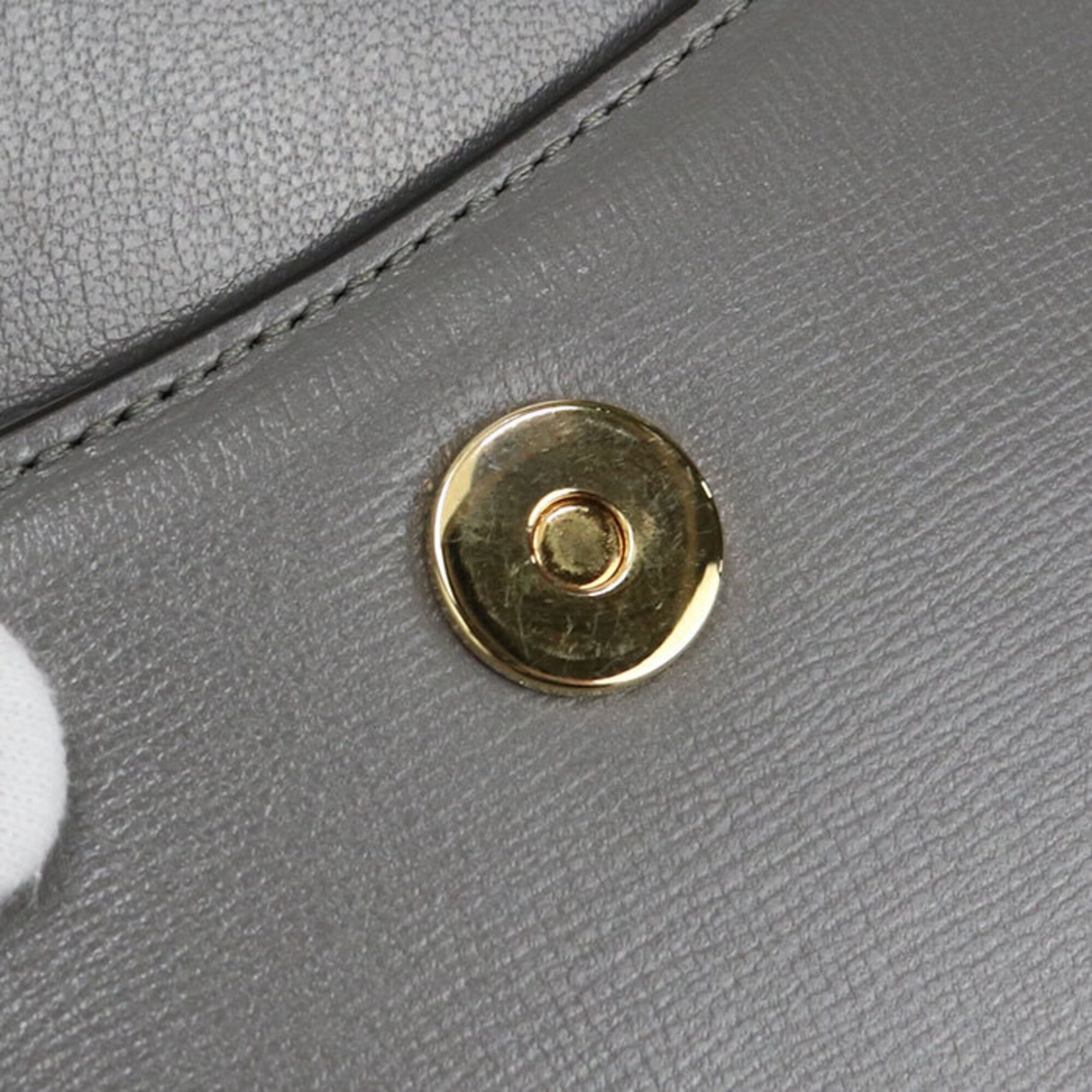 Gucci GUCCI GG Marmont Crossbody Shoulder Bag 589474, Women's, Gray Size ONE SIZE - 6 Thumbnail