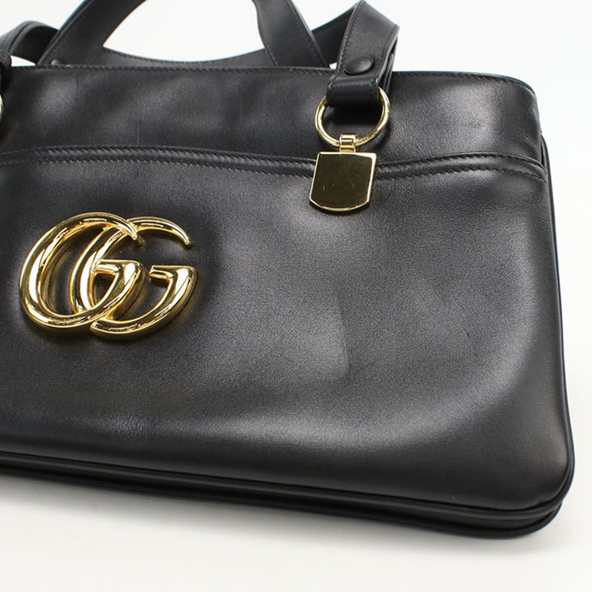 Gucci Gucci handbag 550130 Ally GG Marmont women's black Size ONE SIZE - 5 Thumbnail
