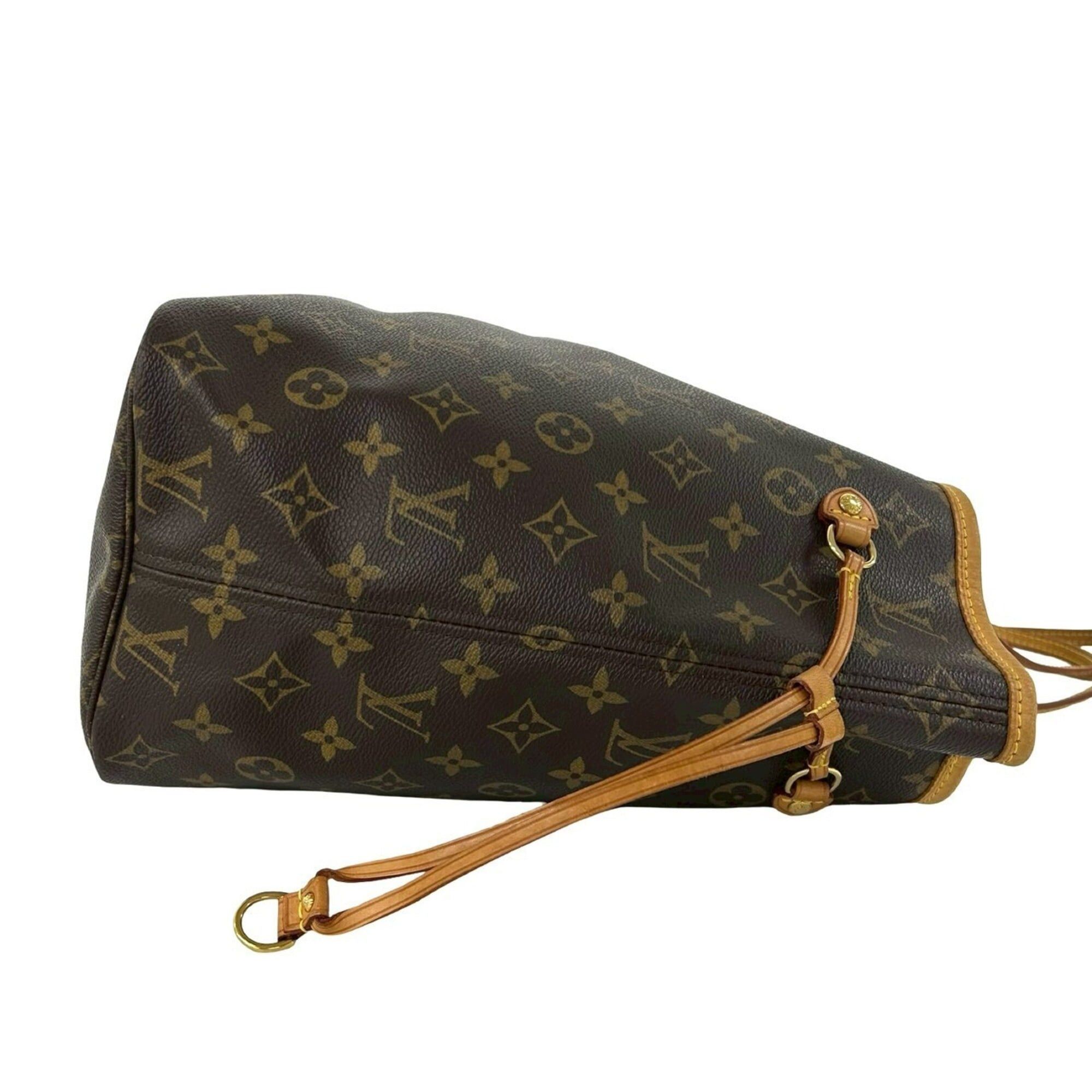 Louis Vuitton LOUIS VUITTON Neverfull PM Monogram Logo Pattern Leather Tote Bag Handbag Brown 38161 Size ONE SIZE - 6 Thumbnail