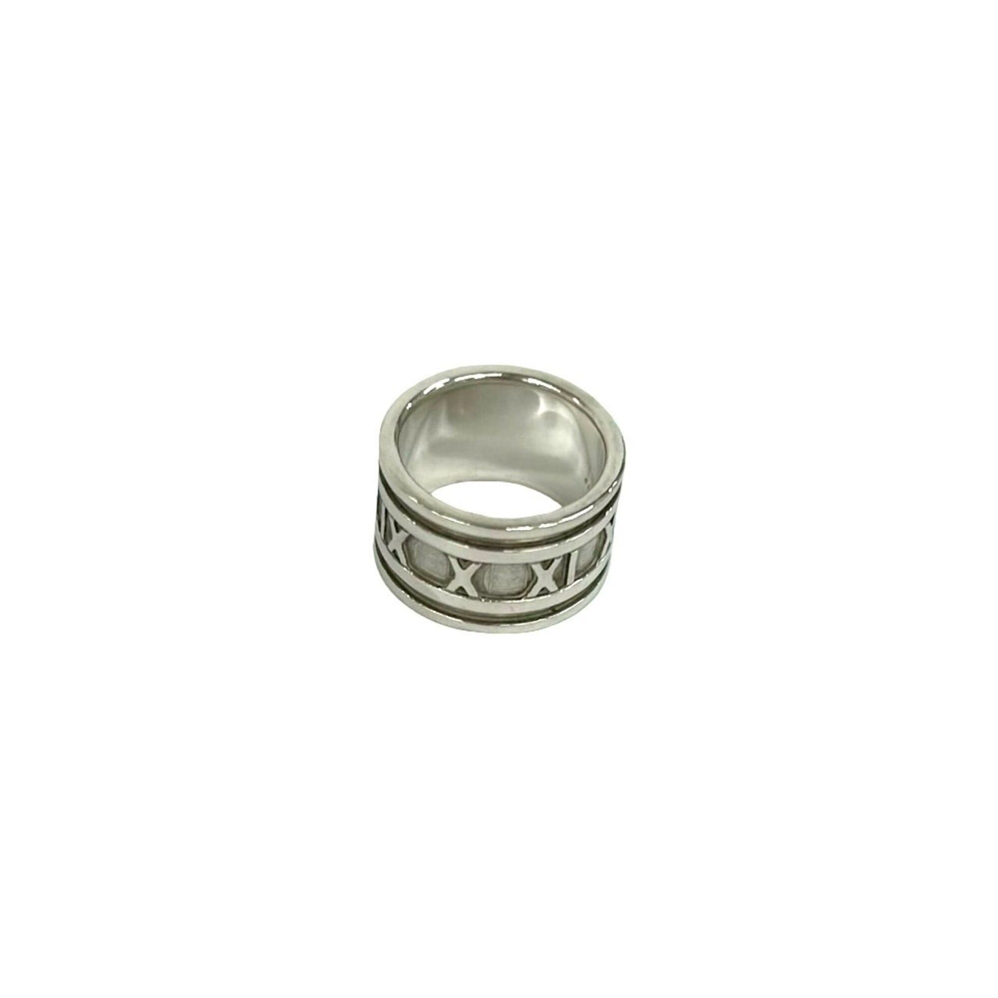 Tiffany & Co. TIFFANY&Co. Tiffany Atlas Wide Ring, Sterling Silver 925, Accessory, Silver, 23620 Size ONE SIZE - 5 Thumbnail