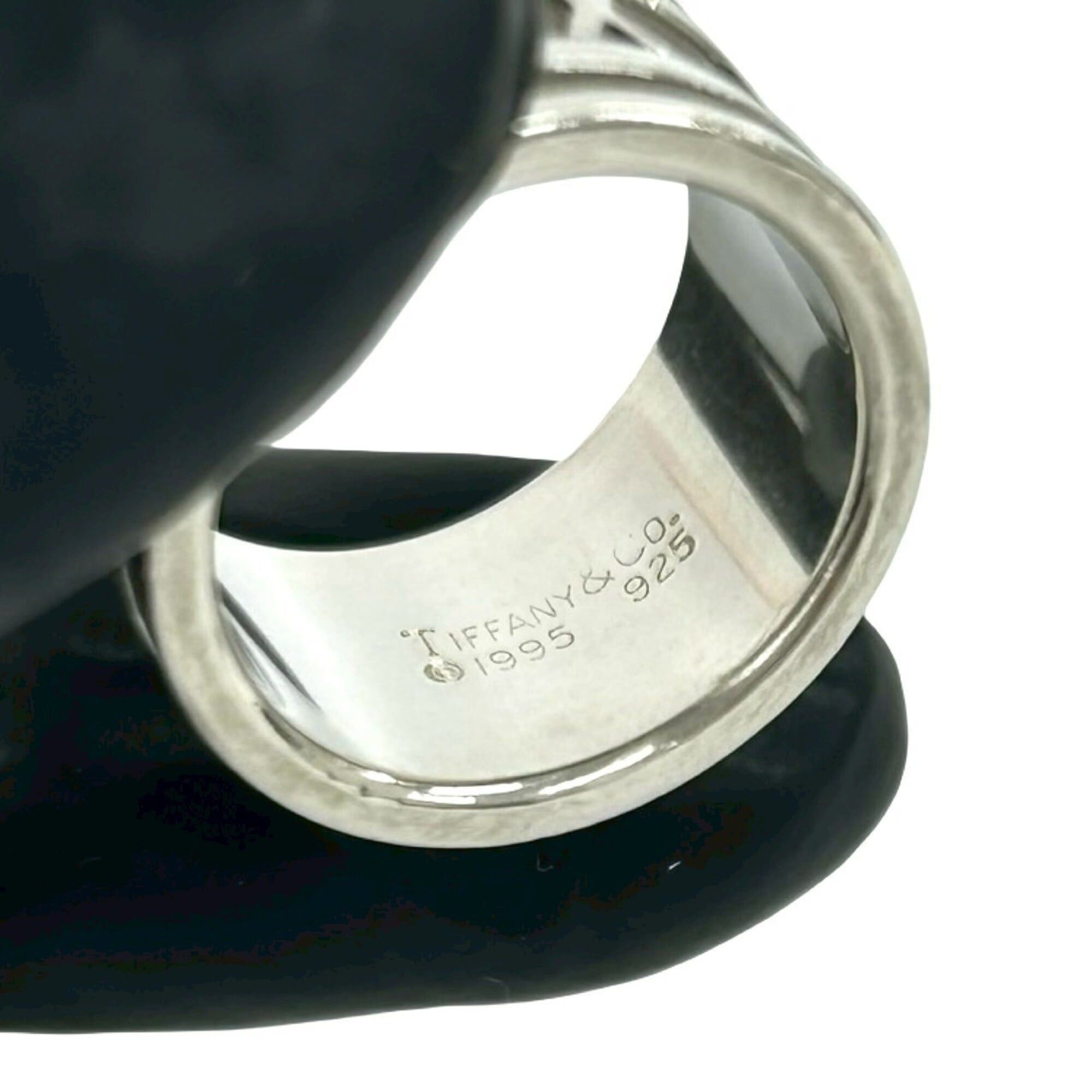 Tiffany & Co. TIFFANY&Co. Tiffany Atlas Wide Ring, Sterling Silver 925, Accessory, Silver, 23620 Size ONE SIZE - 3 Thumbnail