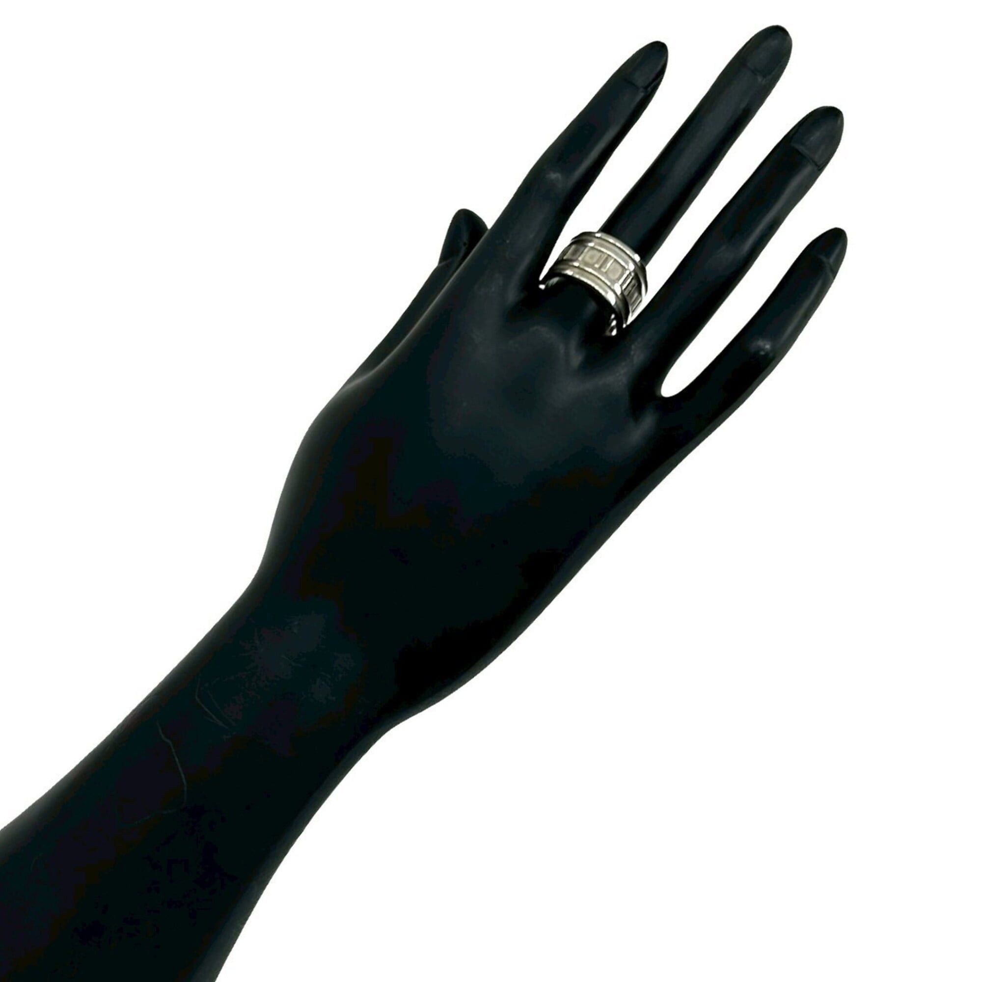 Tiffany & Co. TIFFANY&Co. Tiffany Atlas Wide Ring, Sterling Silver 925, Accessory, Silver, 23620 Size ONE SIZE - 2 Thumbnail