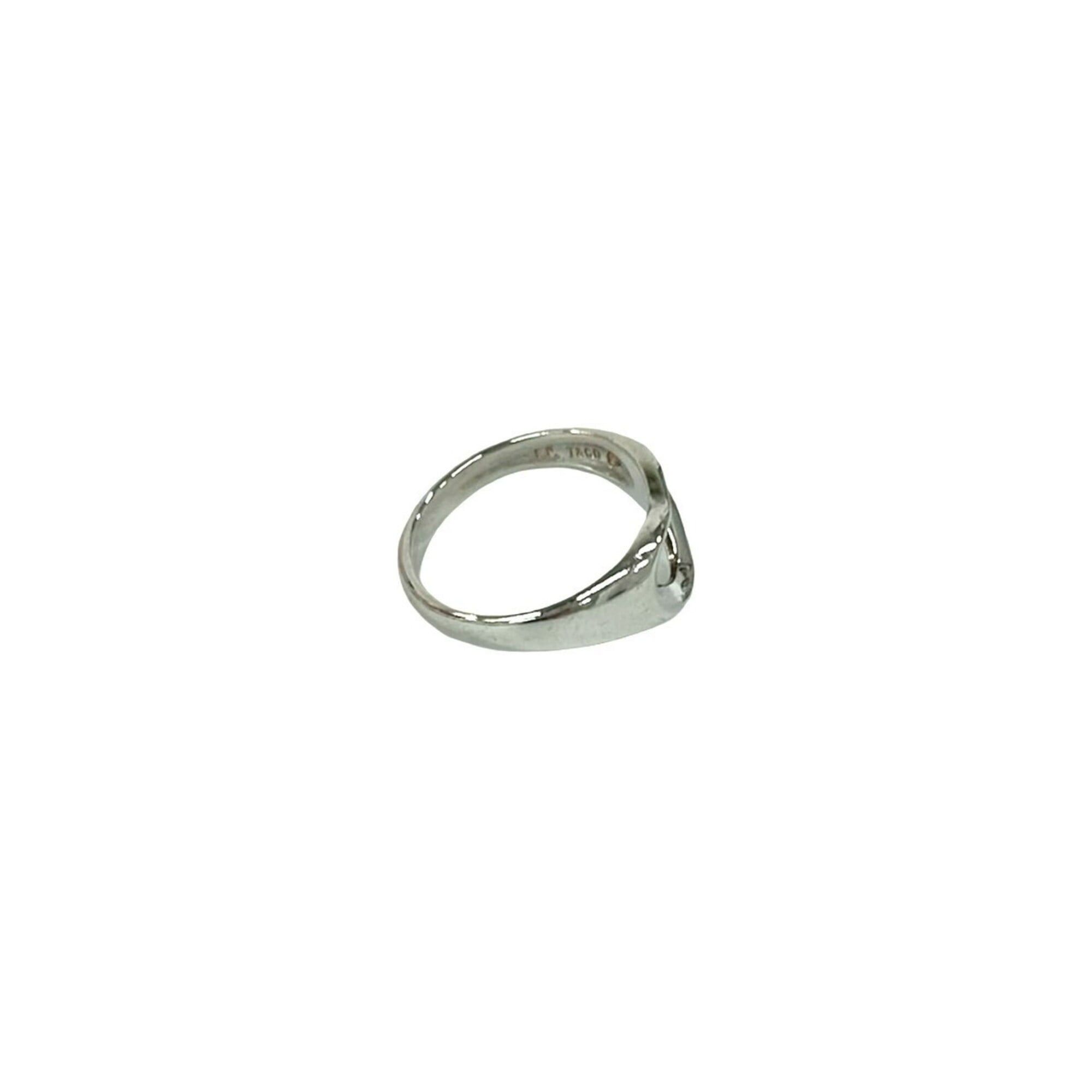 Tiffany & Co. TIFFANY&Co. Tiffany Open Heart Ring, Sterling Silver 925, Accessory, Silver, 20141 Size ONE SIZE - 6 Thumbnail