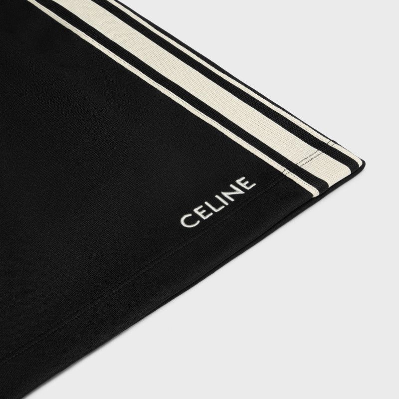 Celine tracksuit shorts in double face jersey black/white Size US 26 / EU 42 - 4 Thumbnail