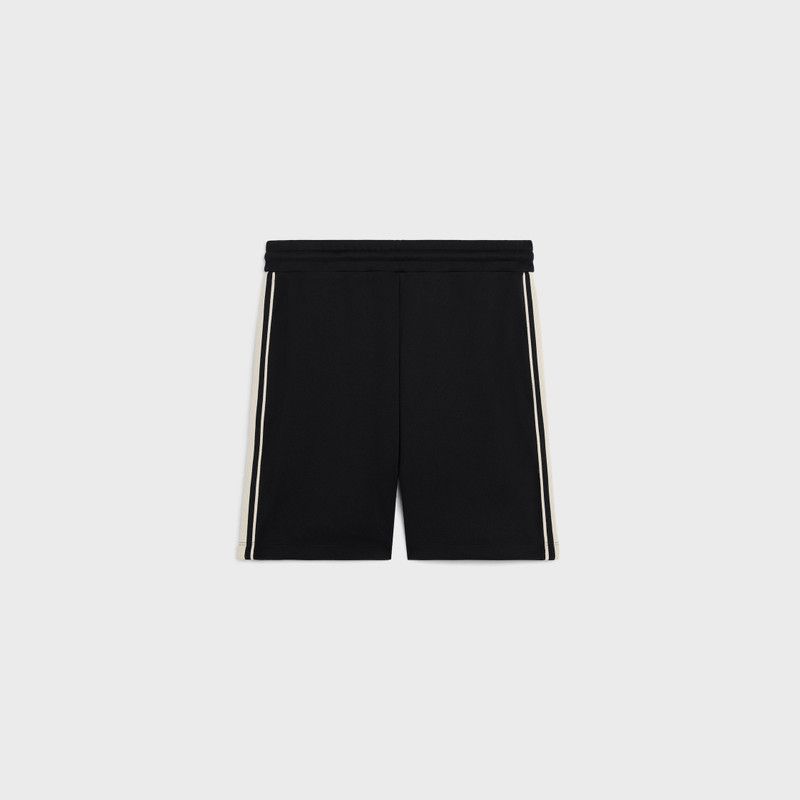Celine tracksuit shorts in double face jersey black/white Size US 36 / EU 52 - 2 Thumbnail
