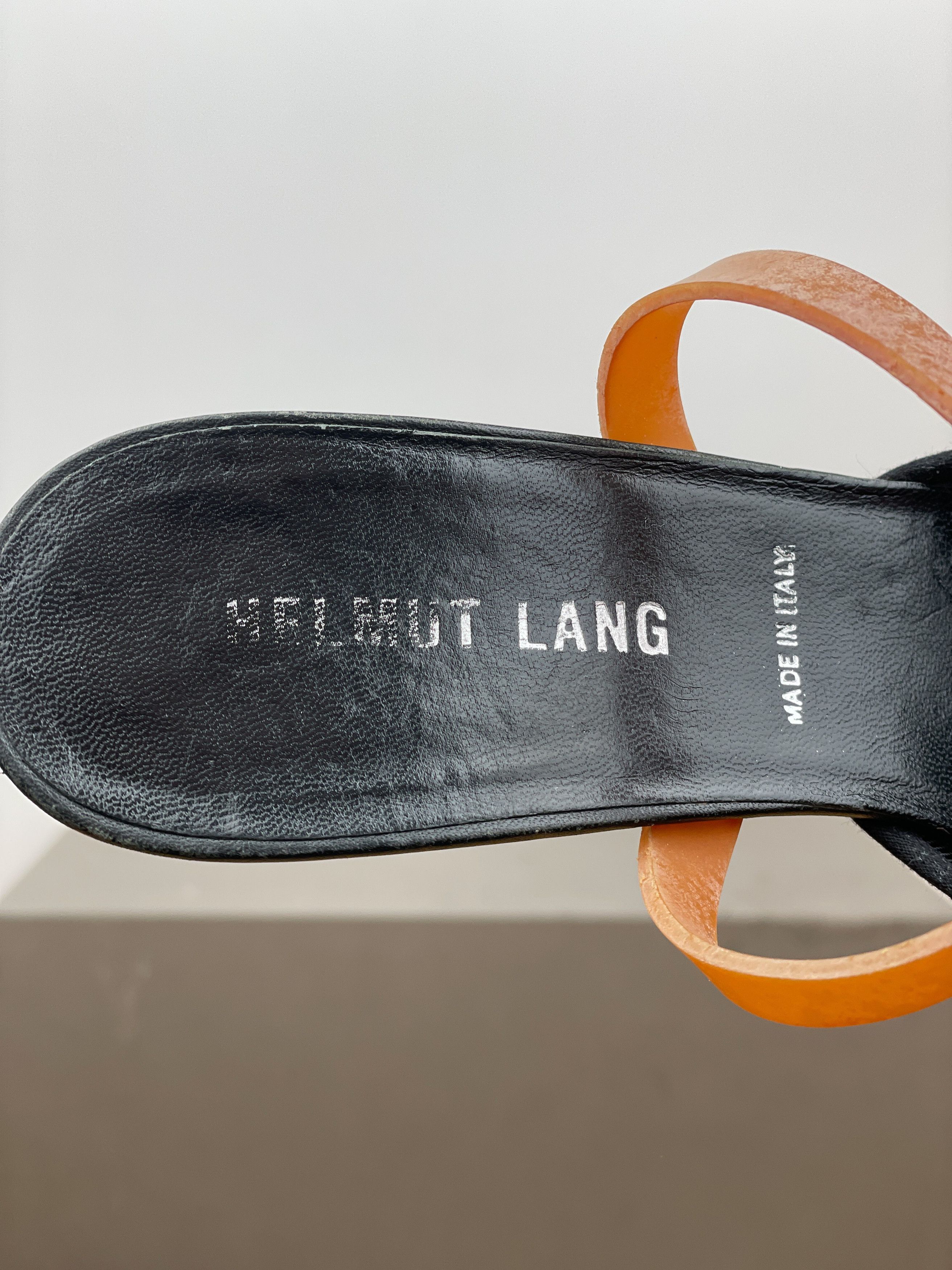 Helmut Lang AW02 Pointed Rubber Band Sandal Heels Size US 5.5 / IT 35.5 - 8 Thumbnail