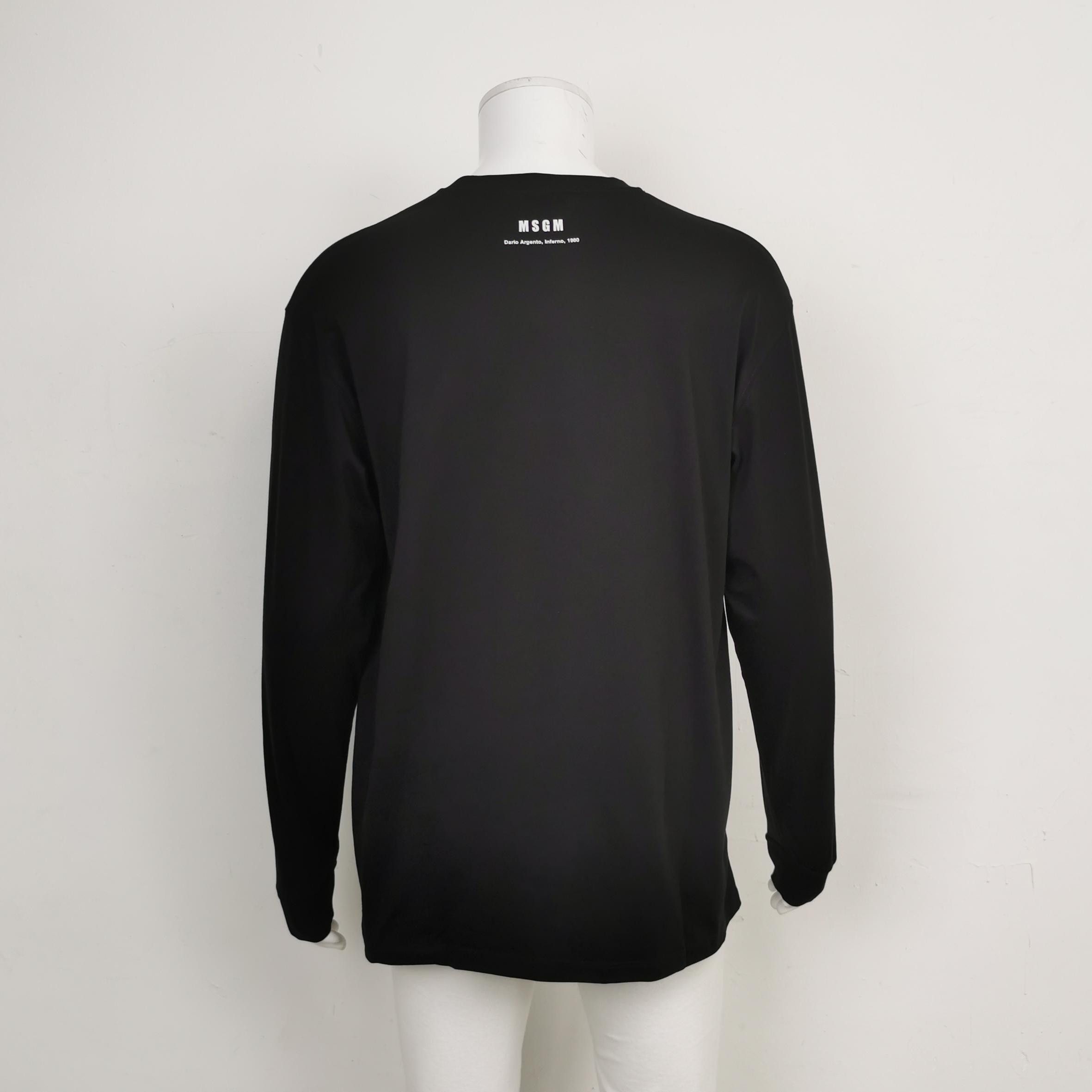 MSGM MSGM x Dario Argento Inferno Graphic Long Sleeve T-Shirt L Size US L / EU 52-54 / 3 - 2 Thumbnail