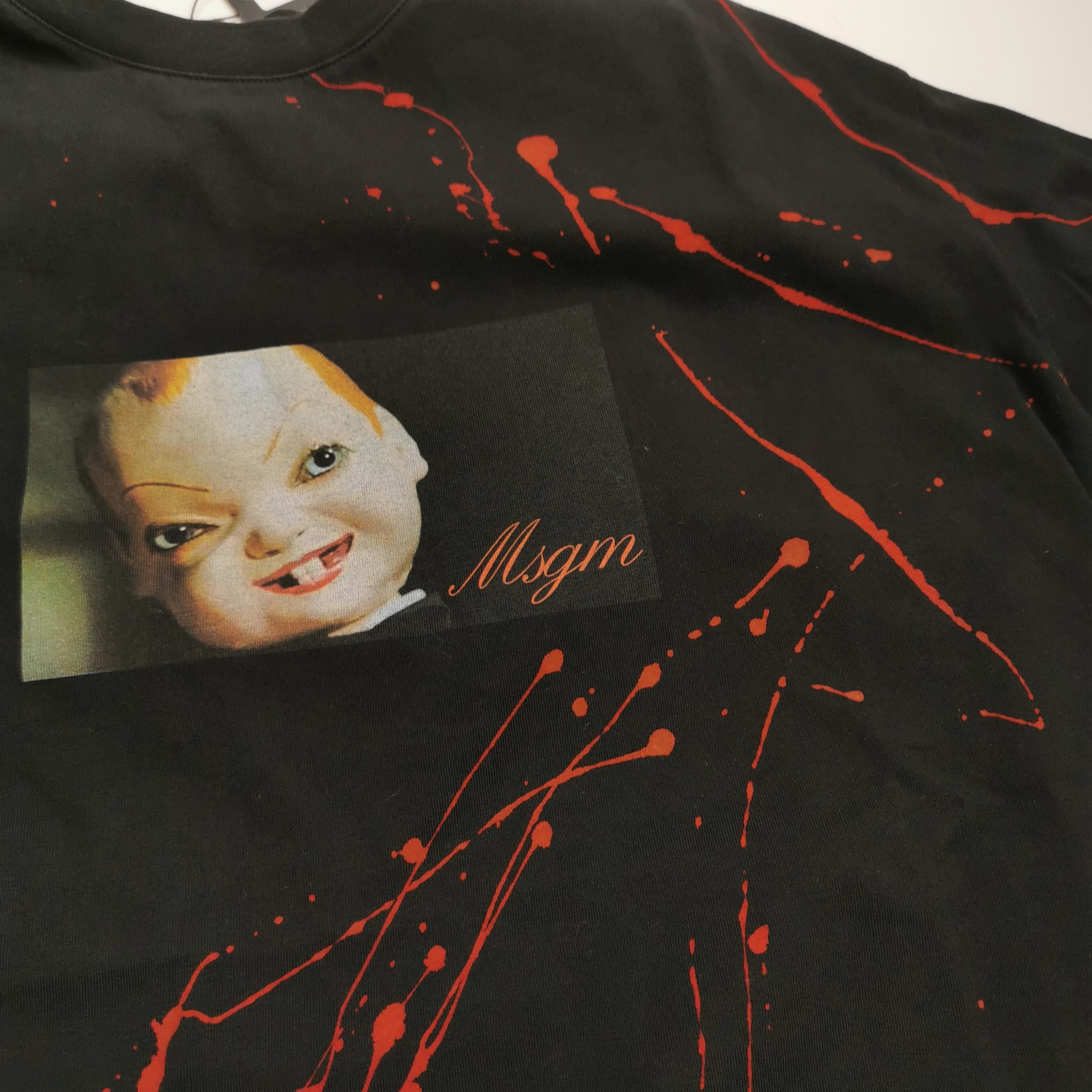 MSGM MSGM x Dario Argento Graphic T-Shirt L Size US L / EU 52-54 / 3 - 3 Thumbnail