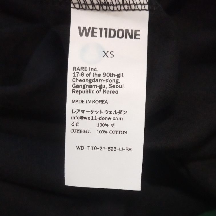 WE11DONE We11done Logo Patch Black Polo Shirt XS Size US XS / EU 42 / 0 - 11 Thumbnail