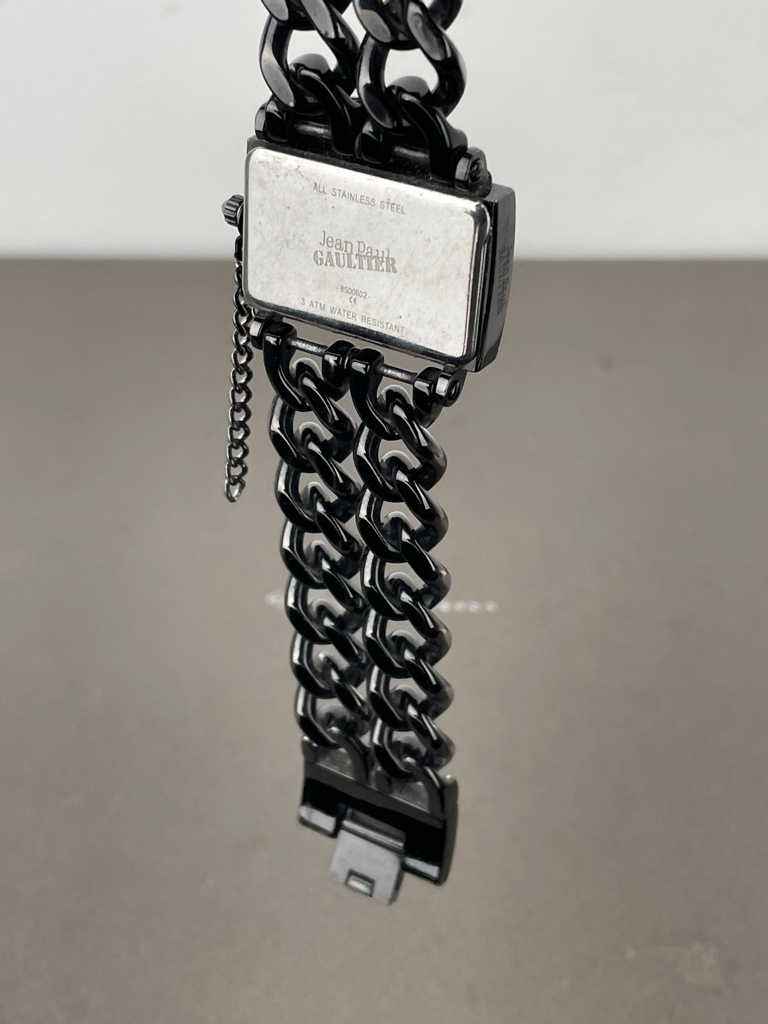 Jean Paul Gaultier 1990s Cuban Bracelet Watch Size ONE SIZE - 5 Thumbnail
