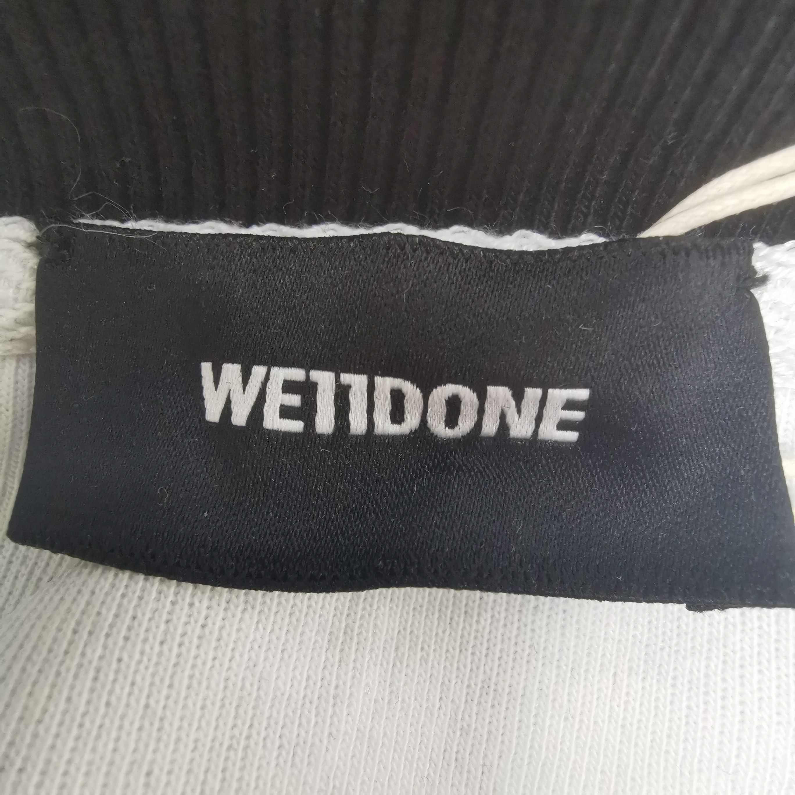 WE11DONE We11done Contrast Paneled Sweatshirt XS Size US XS / EU 42 / 0 - 4 Thumbnail