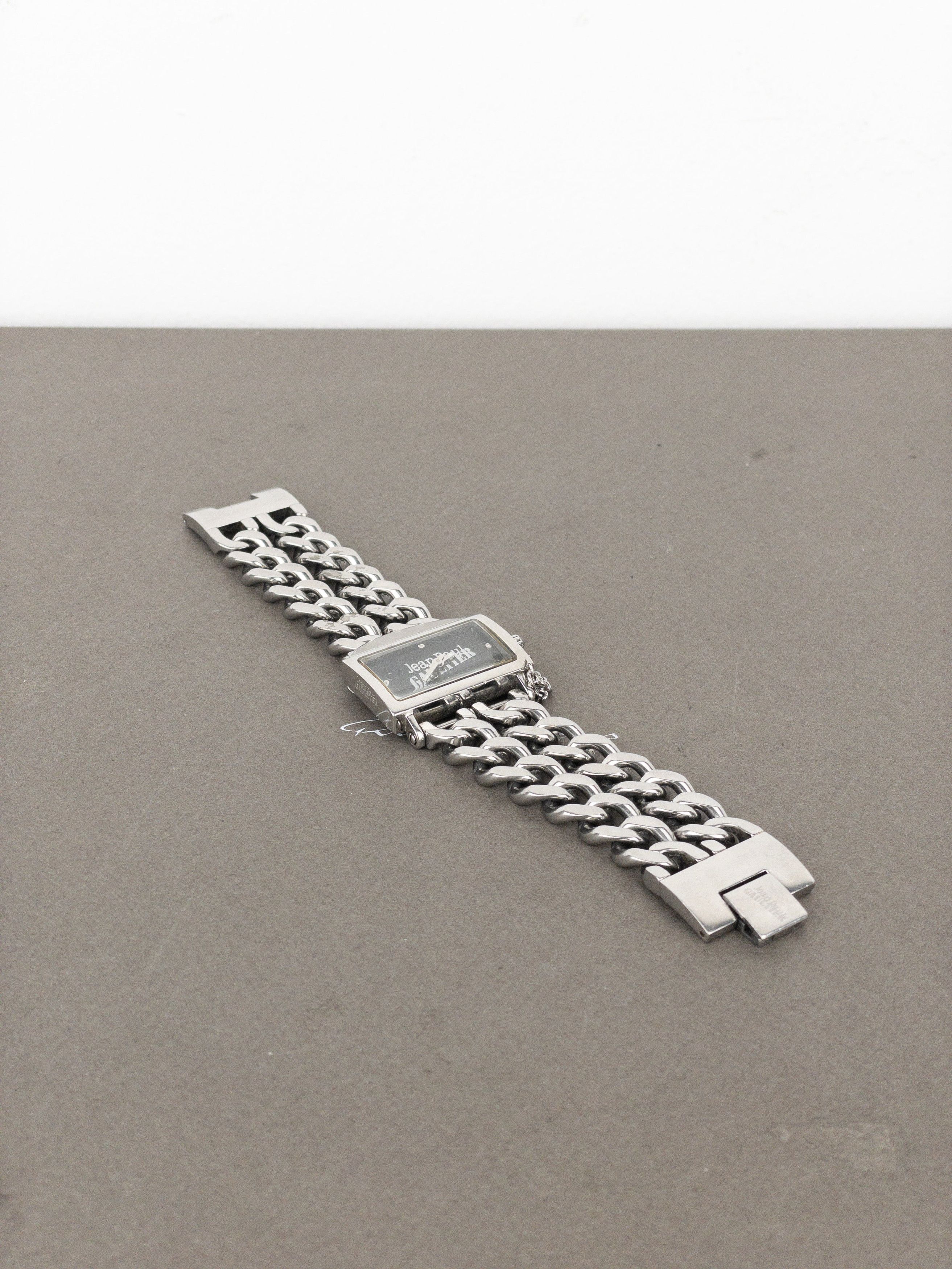 Jean Paul Gaultier 1990s Cuban Bracelet Watch Size ONE SIZE - 3 Thumbnail