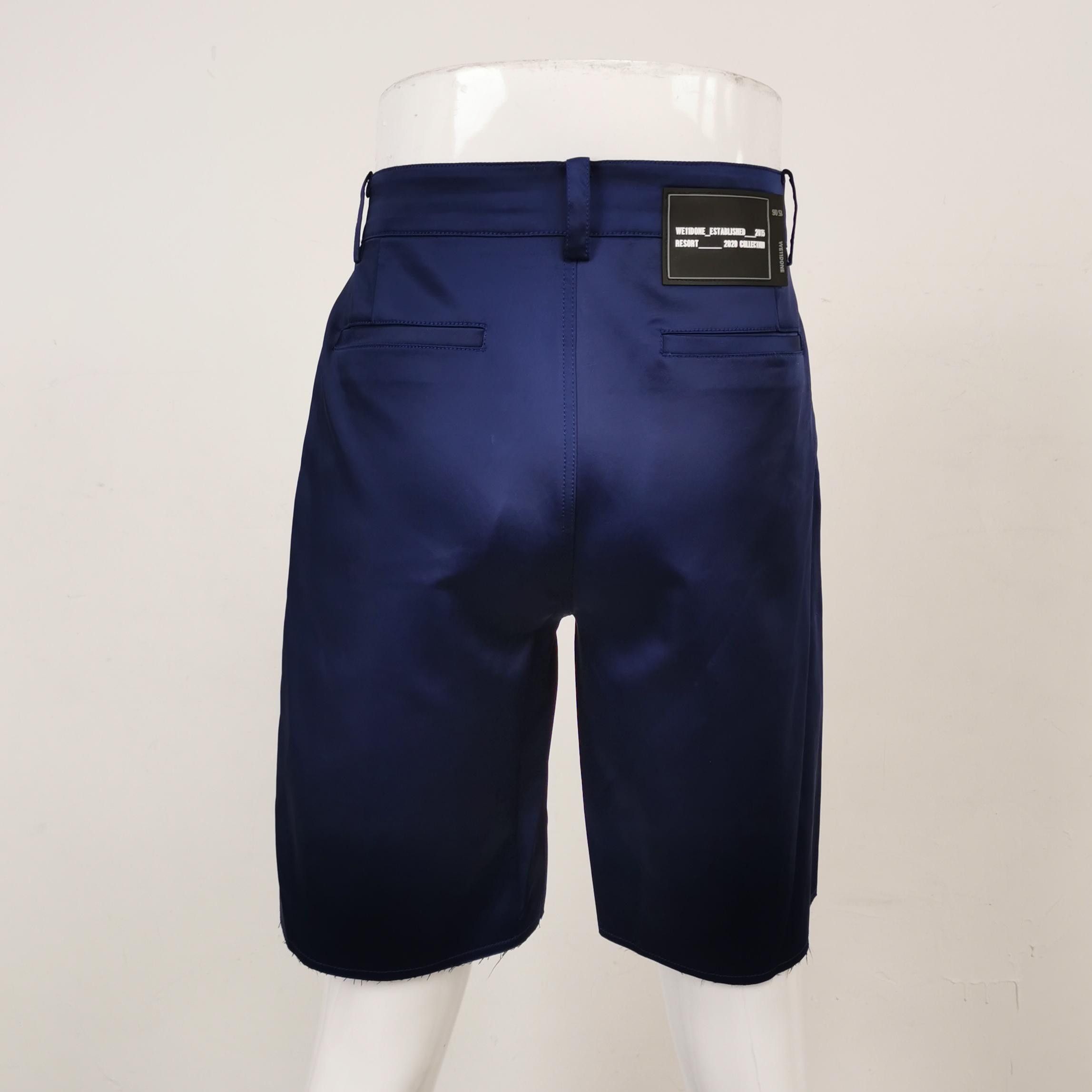 WE11DONE We11done Blue Logo Patch Shorts US 30 / EU 46 Size US 30 / EU 46 - 2 Thumbnail
