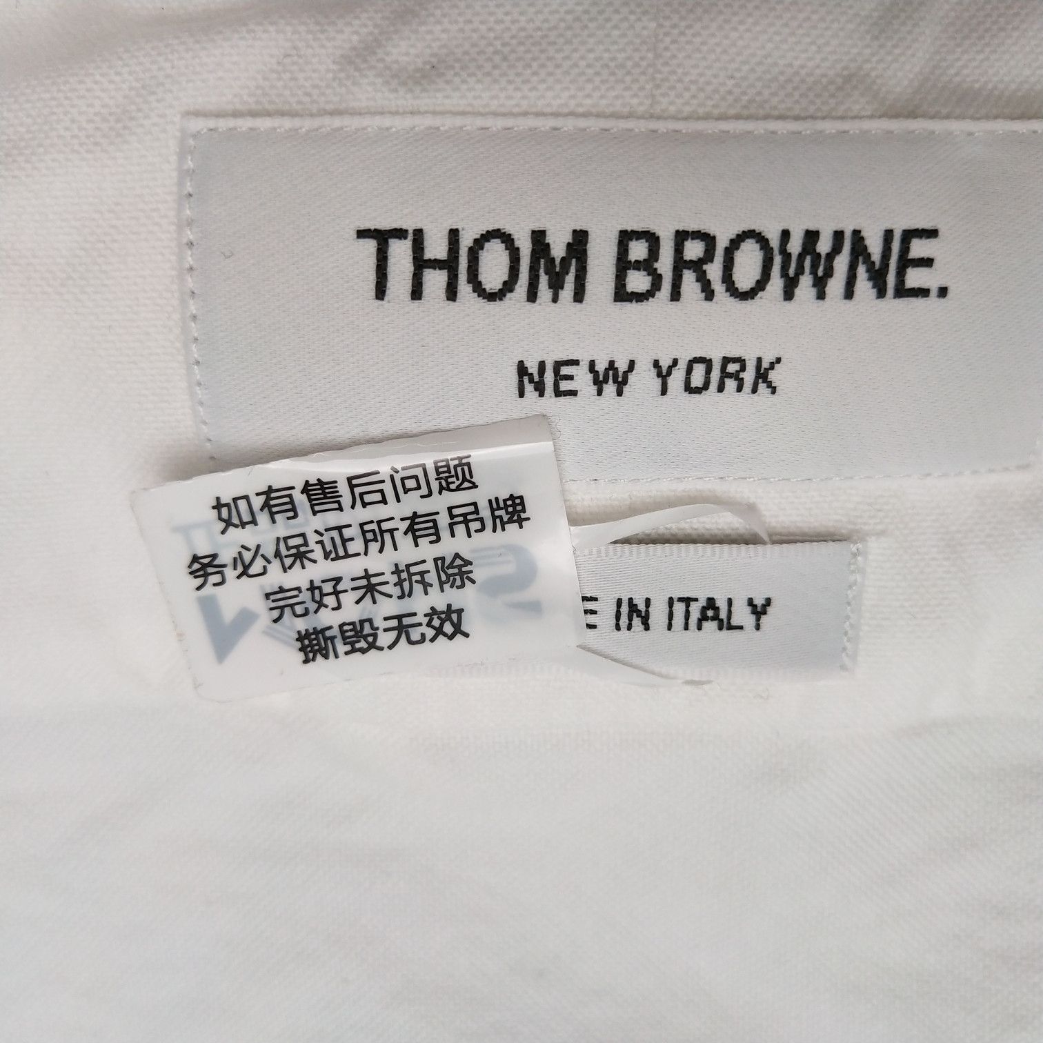 Thom Browne Thom Browne White Classic Oxford Shirt Size 1 Size US S / EU 44-46 / 1 - 7 Thumbnail