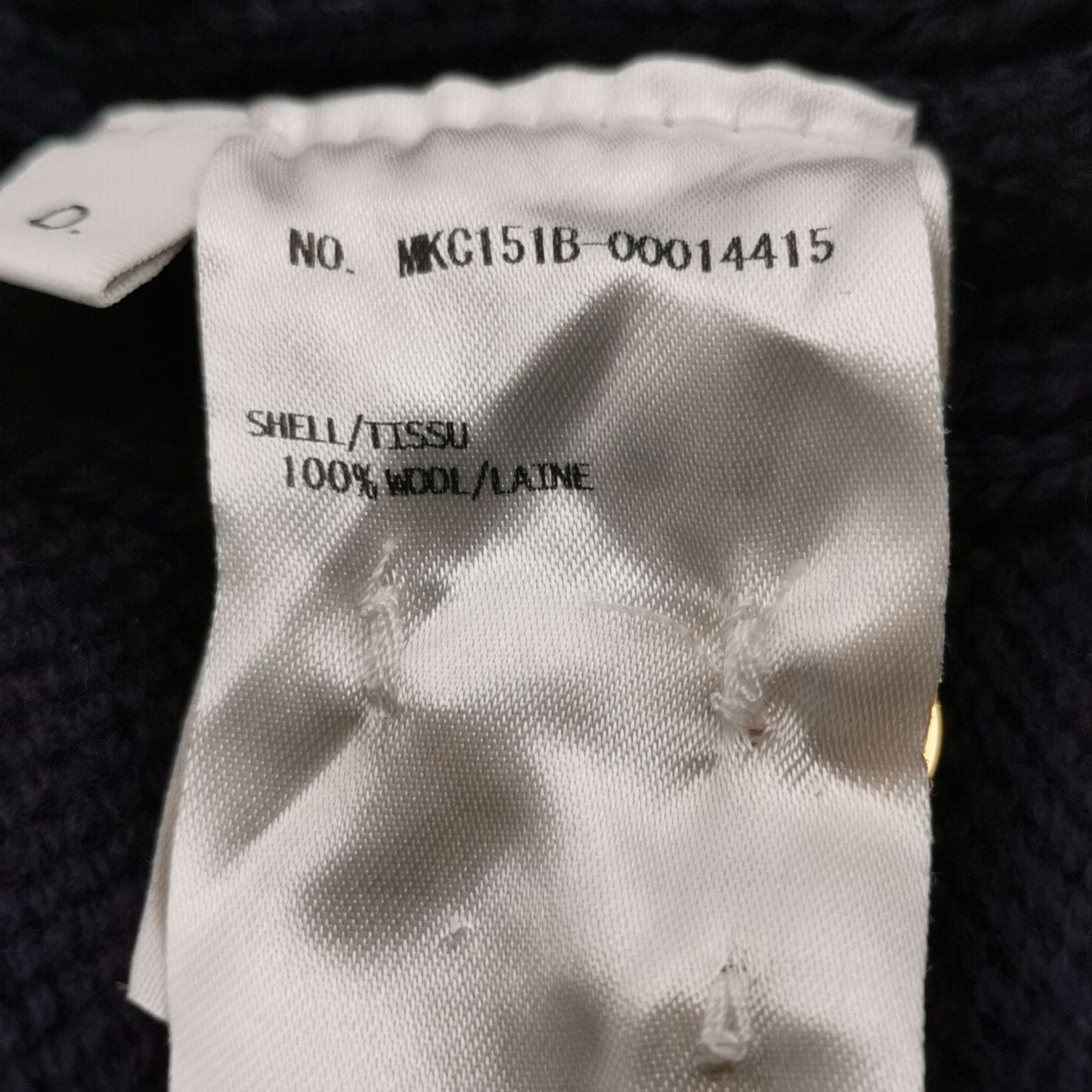 Thom Browne Thom Browne Button Back Merino Wool Cardigan Size 0 Size US XS / EU 42 / 0 - 8 Thumbnail