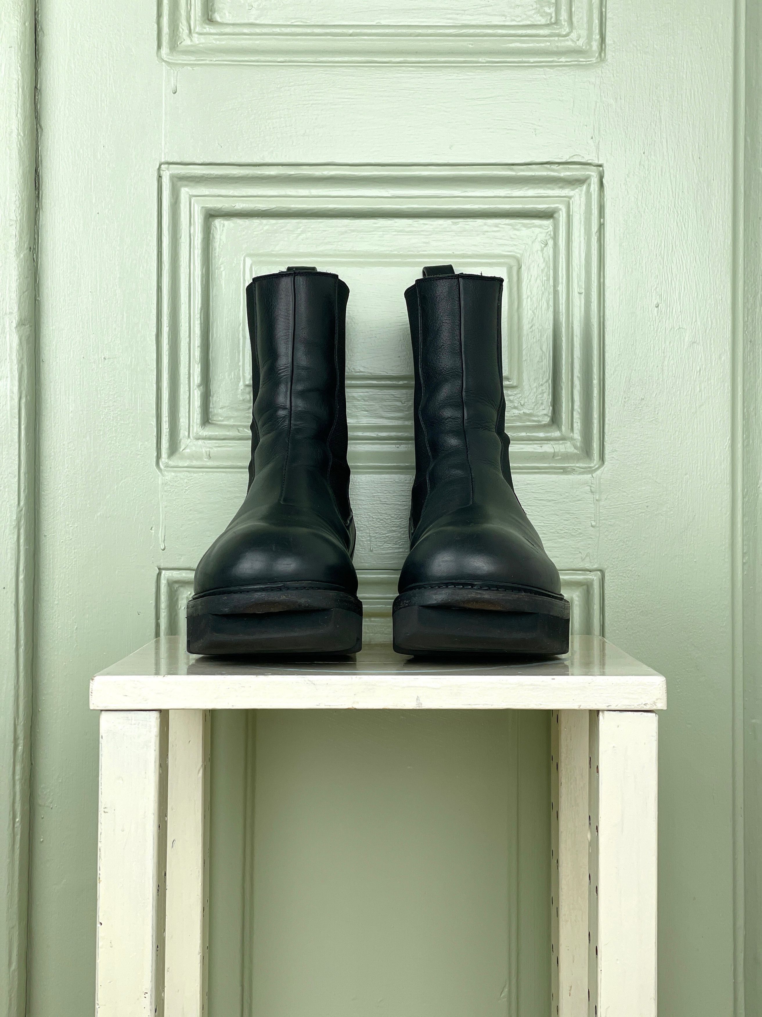 Rick Owens Beatle Megatooth Boots Size US 6 / IT 36 - 5 Thumbnail