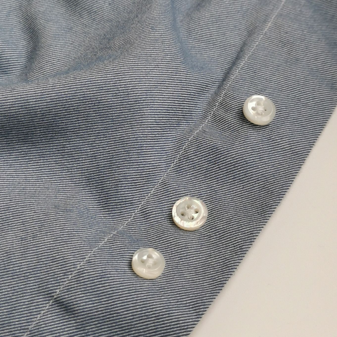 Thom Browne Thom Browne 4-Bar Stripe Cotton Shirt Size 2 Size US M / EU 48-50 / 2 - 5 Thumbnail