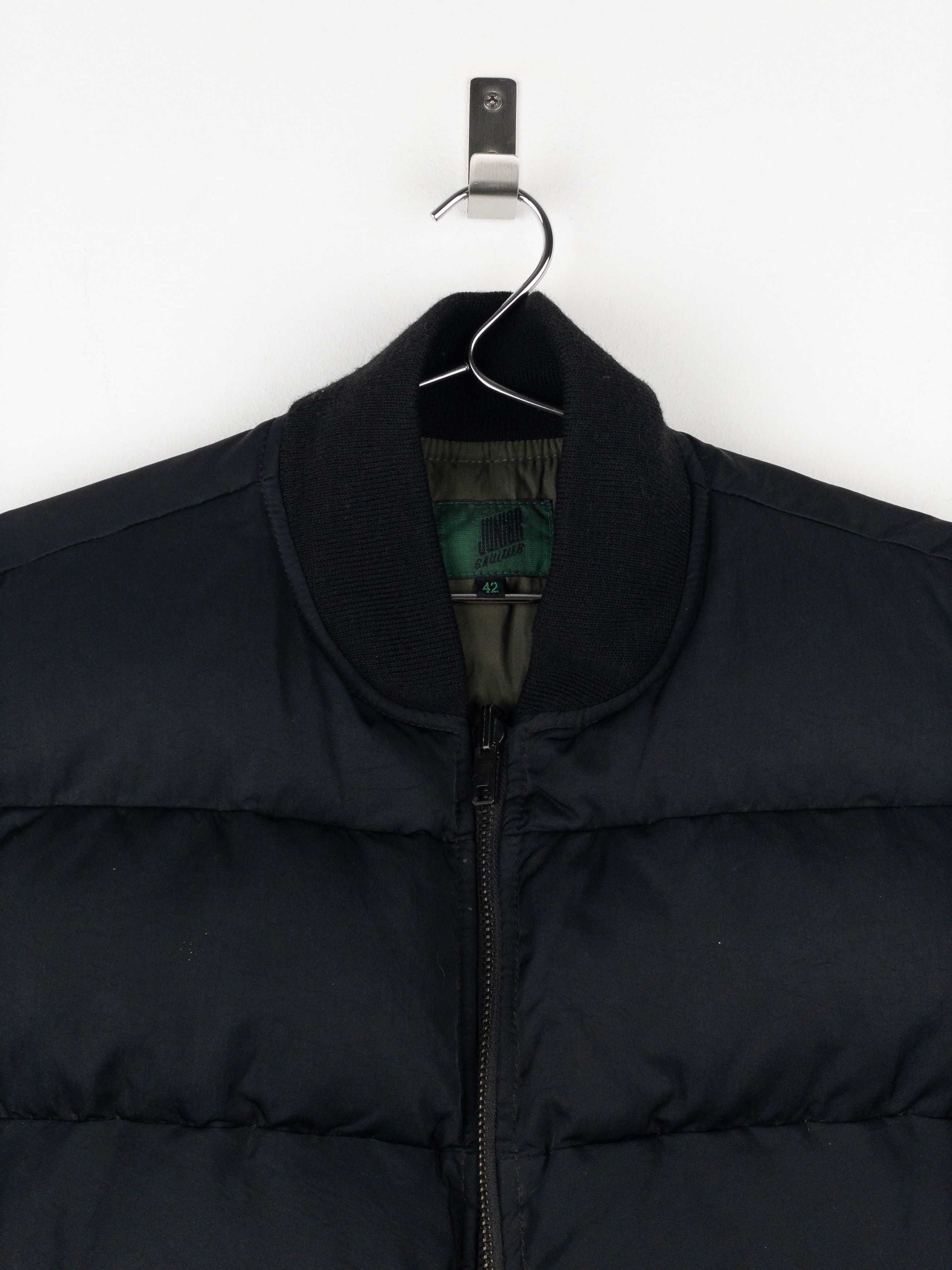 Jean Paul Gaultier 1990s Cropped Puffer Bomber Jacket Size M / US 6-8 / IT 42-44 - 9 Thumbnail