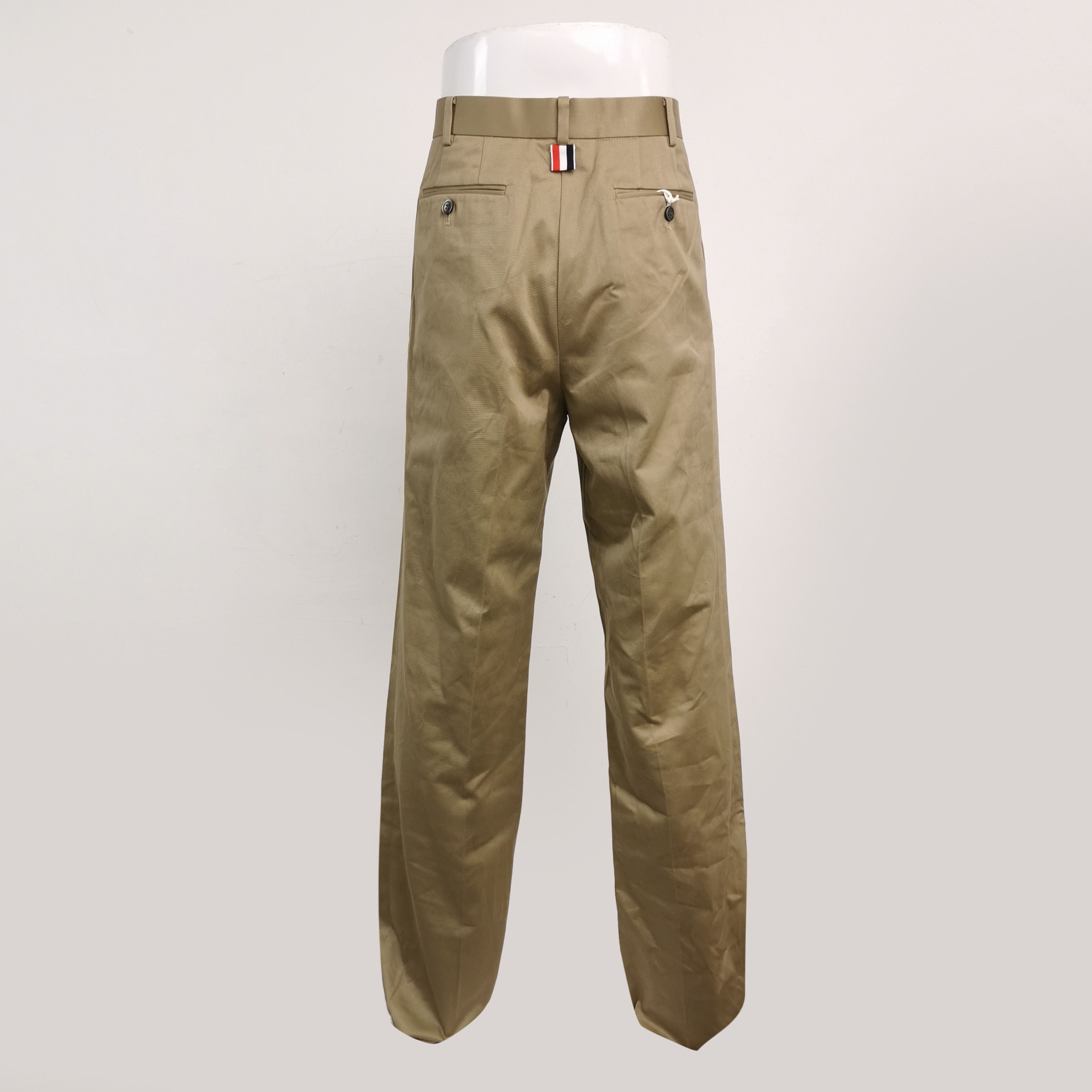 Thom Browne Thom Browne Floral Patch Khaki Trousers Size 1 Size US 28 / EU 44 - 2 Thumbnail