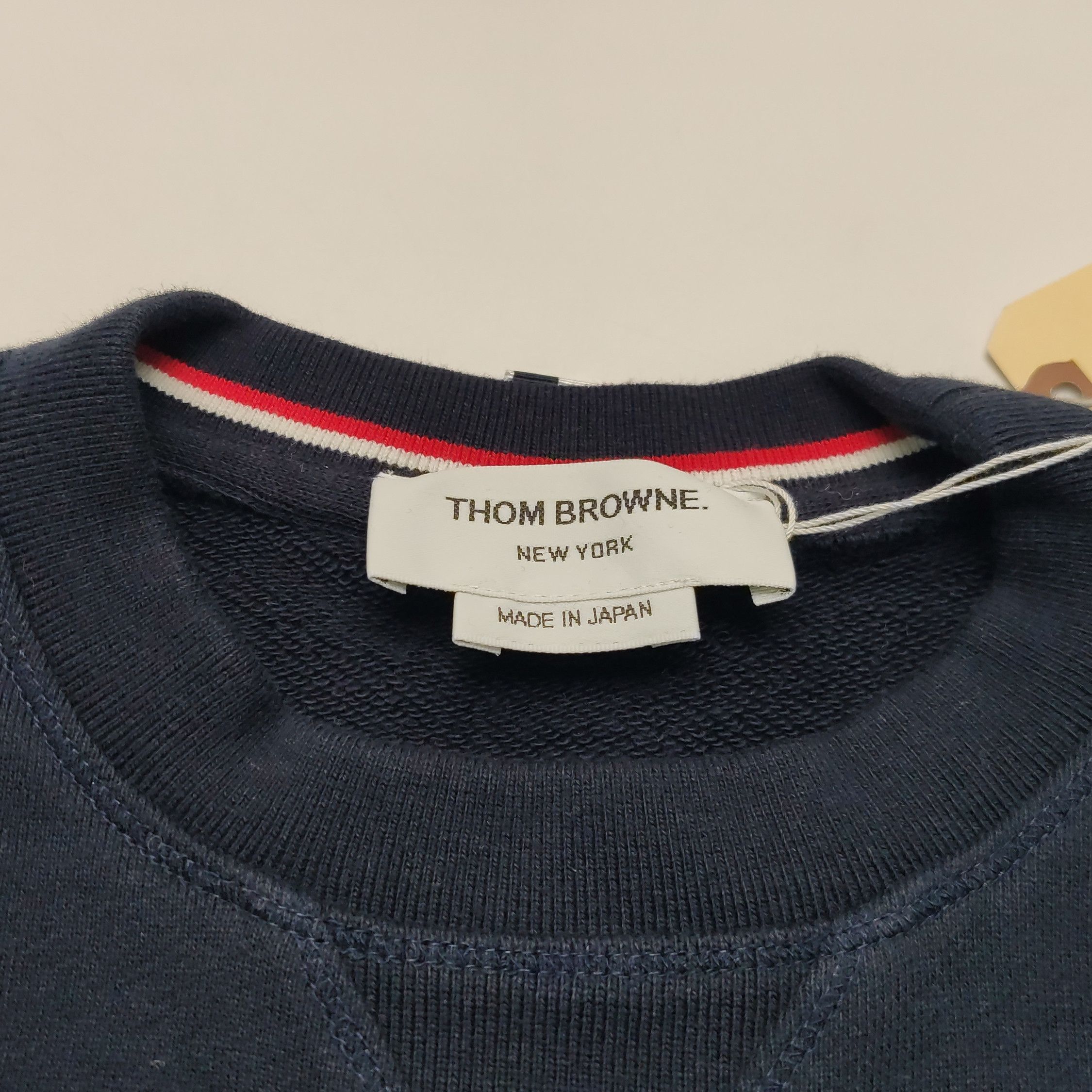 Thom Browne Thom Browne 4-Bar Stripe Crewneck Sweatshirt 1 Size US S / EU 44-46 / 1 - 9 Thumbnail
