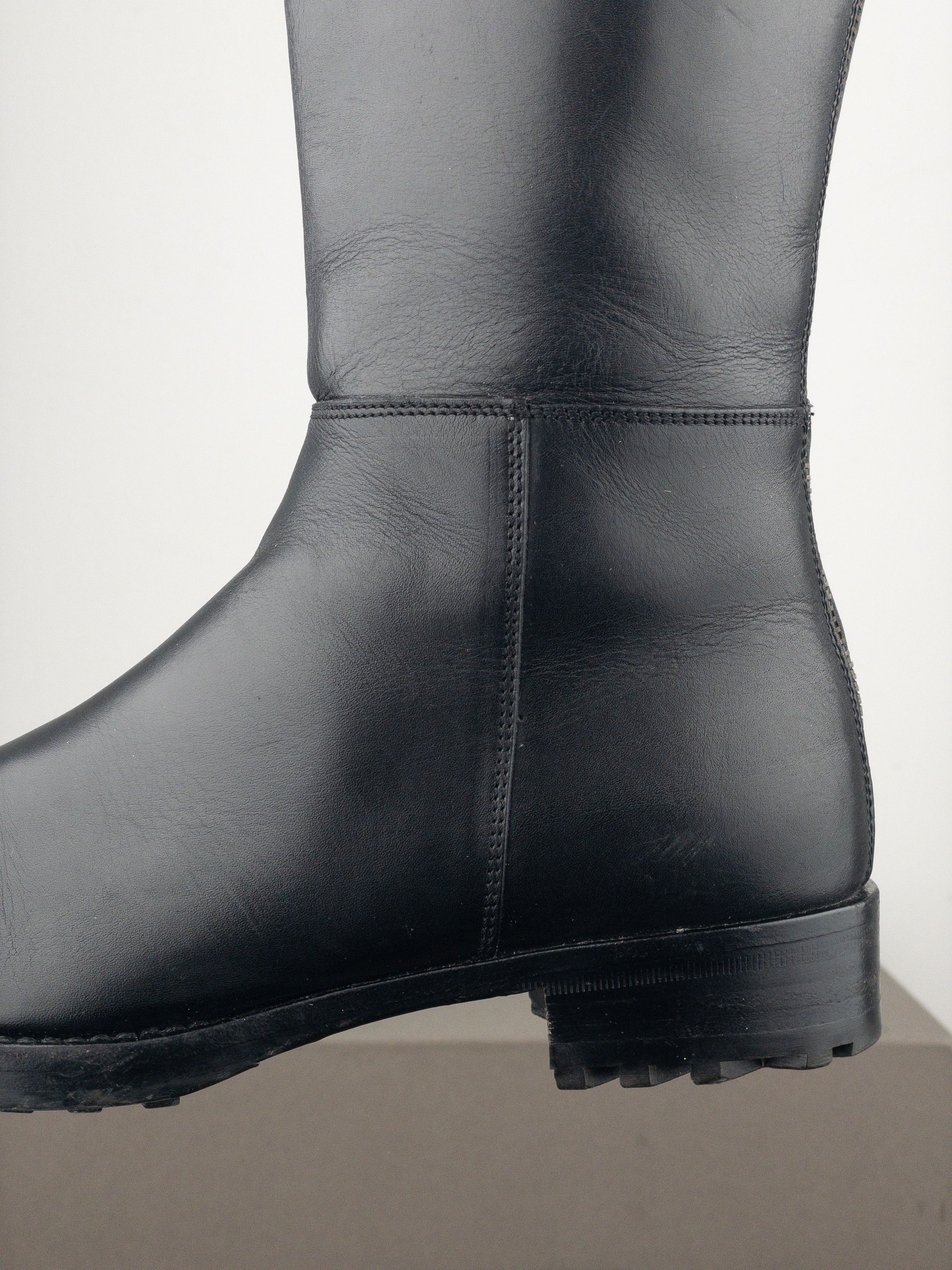 Miu Miu AW01 Pointed-Toe ‘Peco’ Biker Combat Boots Size US 6 / IT 36 - 8 Thumbnail