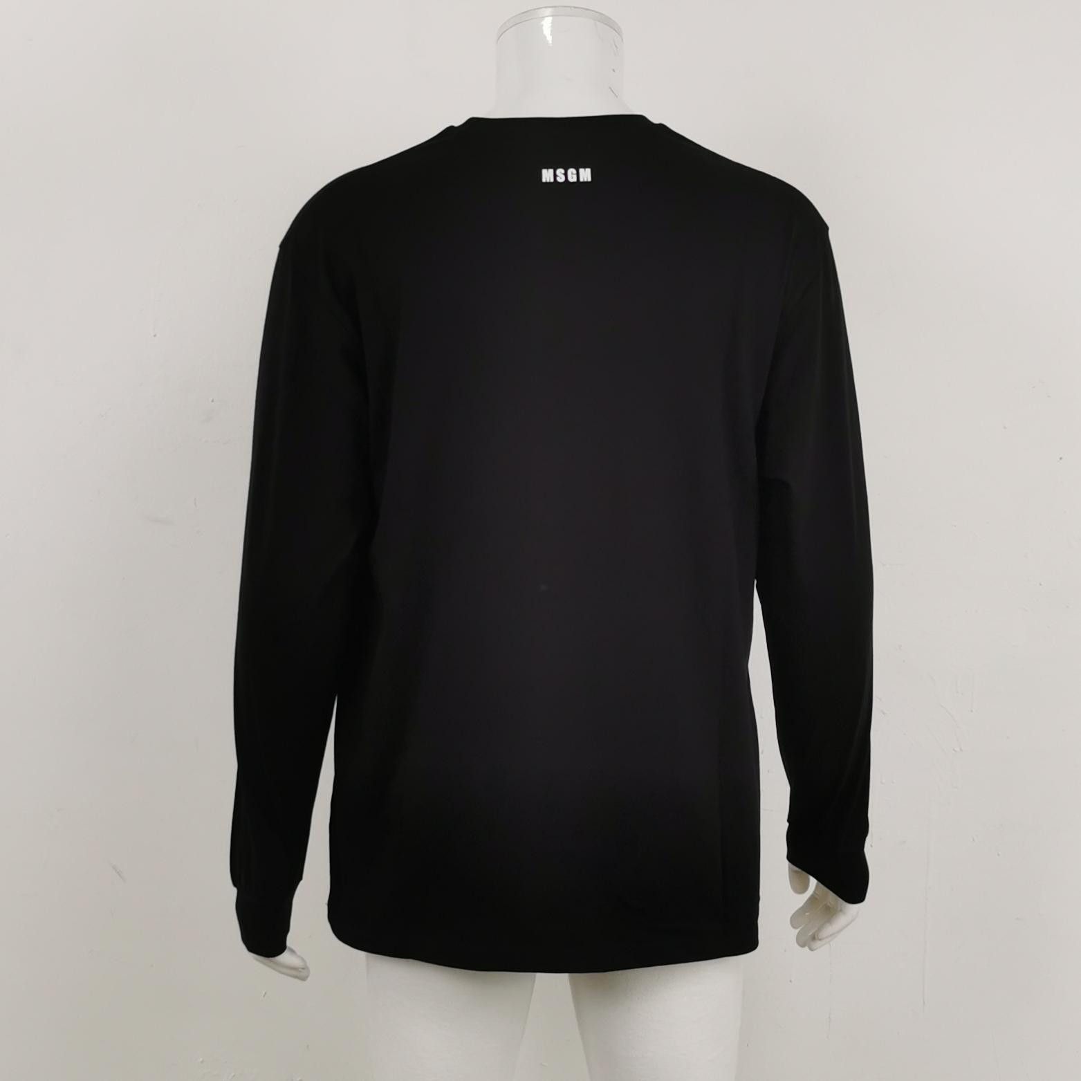 MSGM MSGM x Dario Argento Cat Eye Long Sleeve T-Shirt M Size US M / EU 48-50 / 2 - 2 Thumbnail