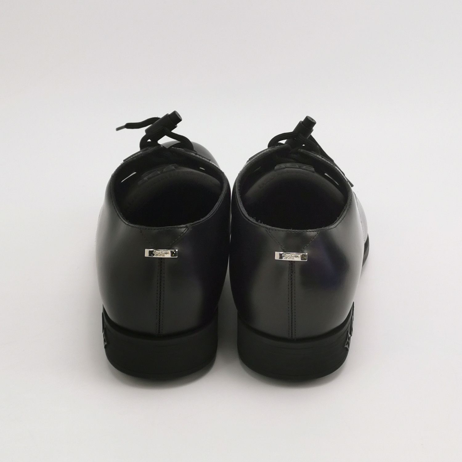 Louis Vuitton Louis Vuitton Monogram Heel Leather Derby Shoes Size 8 Size US 9 / EU 42 - 4 Thumbnail