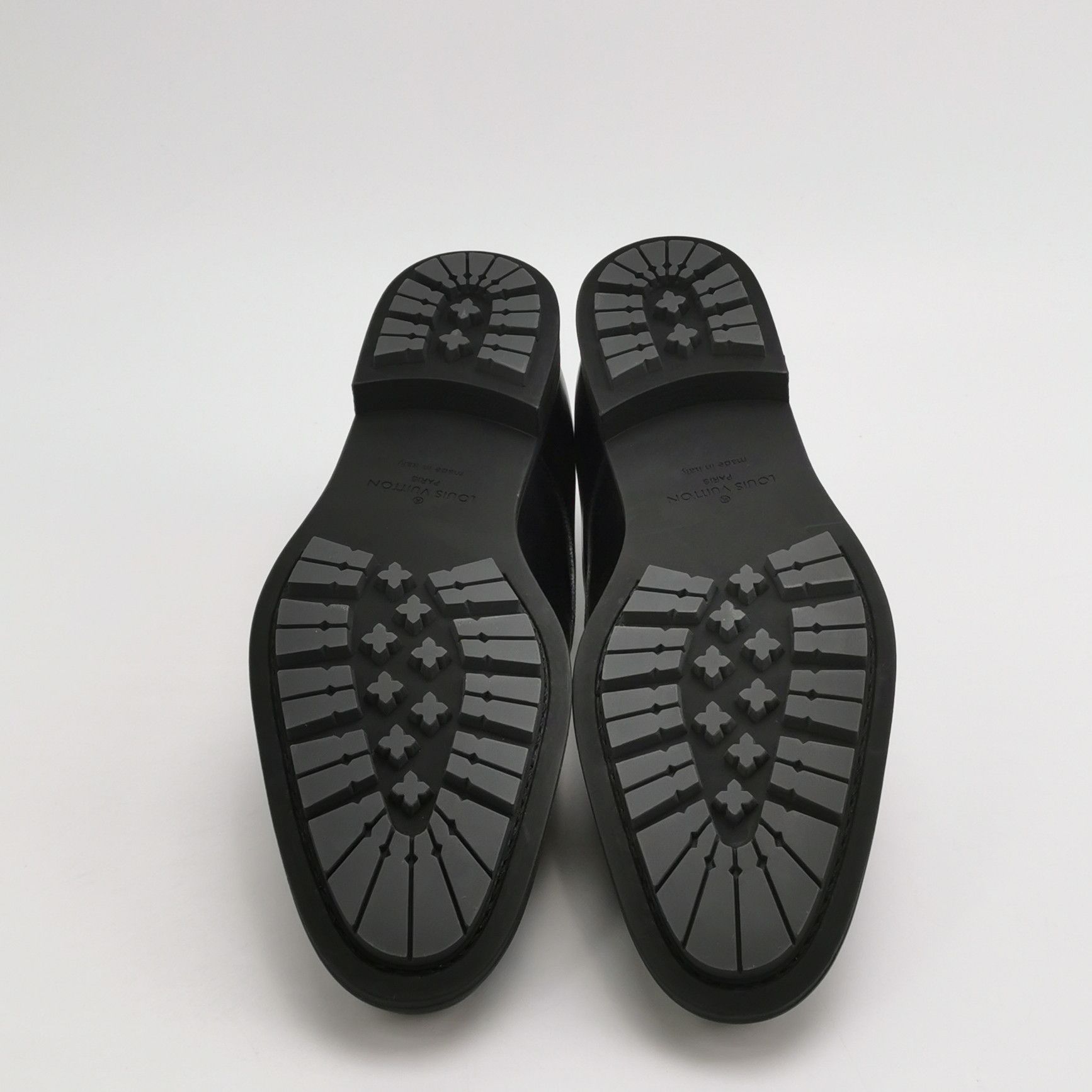 Louis Vuitton Louis Vuitton Monogram Heel Leather Derby Shoes Size 8 Size US 9 / EU 42 - 5 Thumbnail