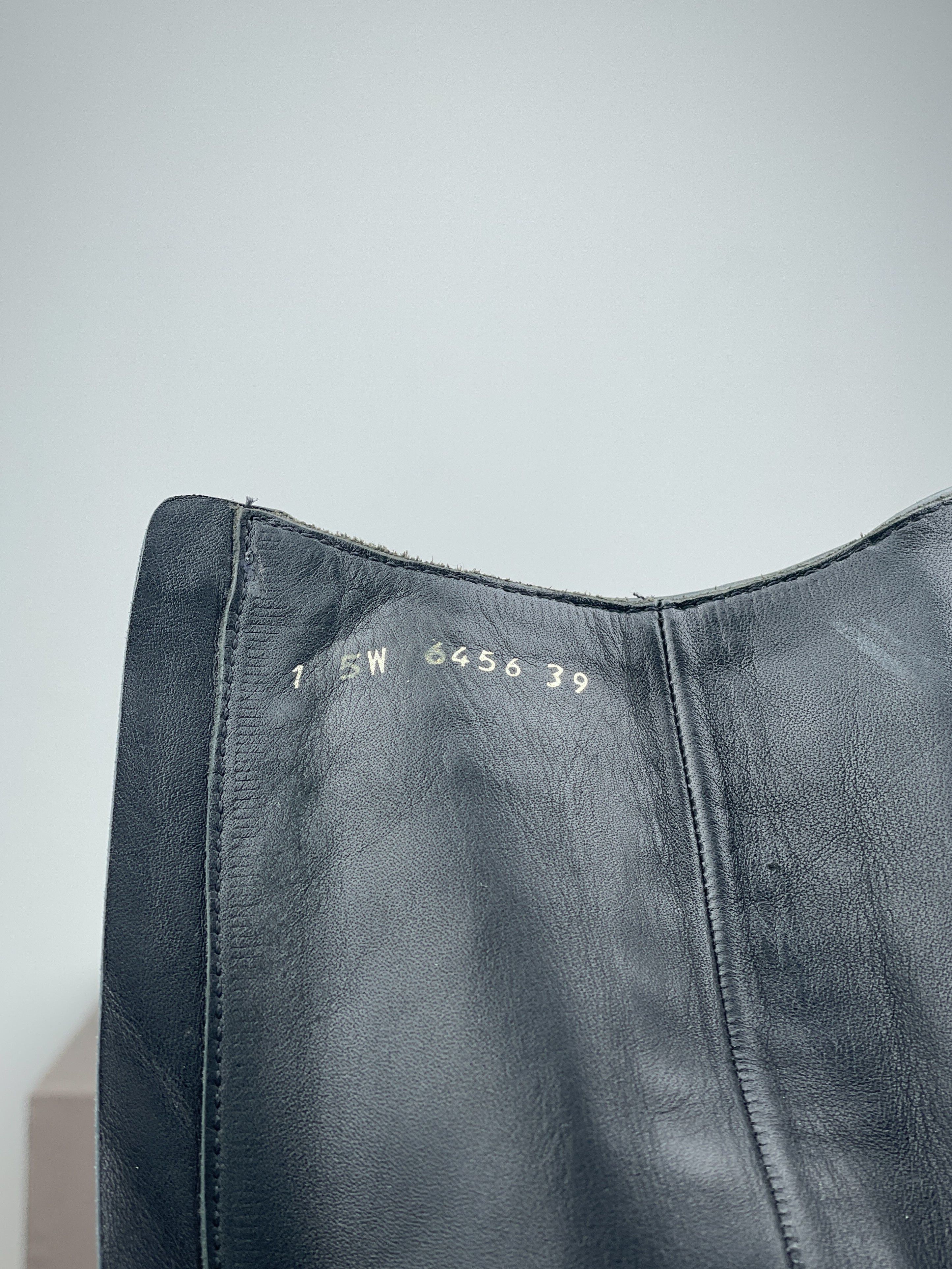 Miu Miu AW08 Knee-High Biker Riding Boots Size US 8 / IT 38 - 13 Thumbnail