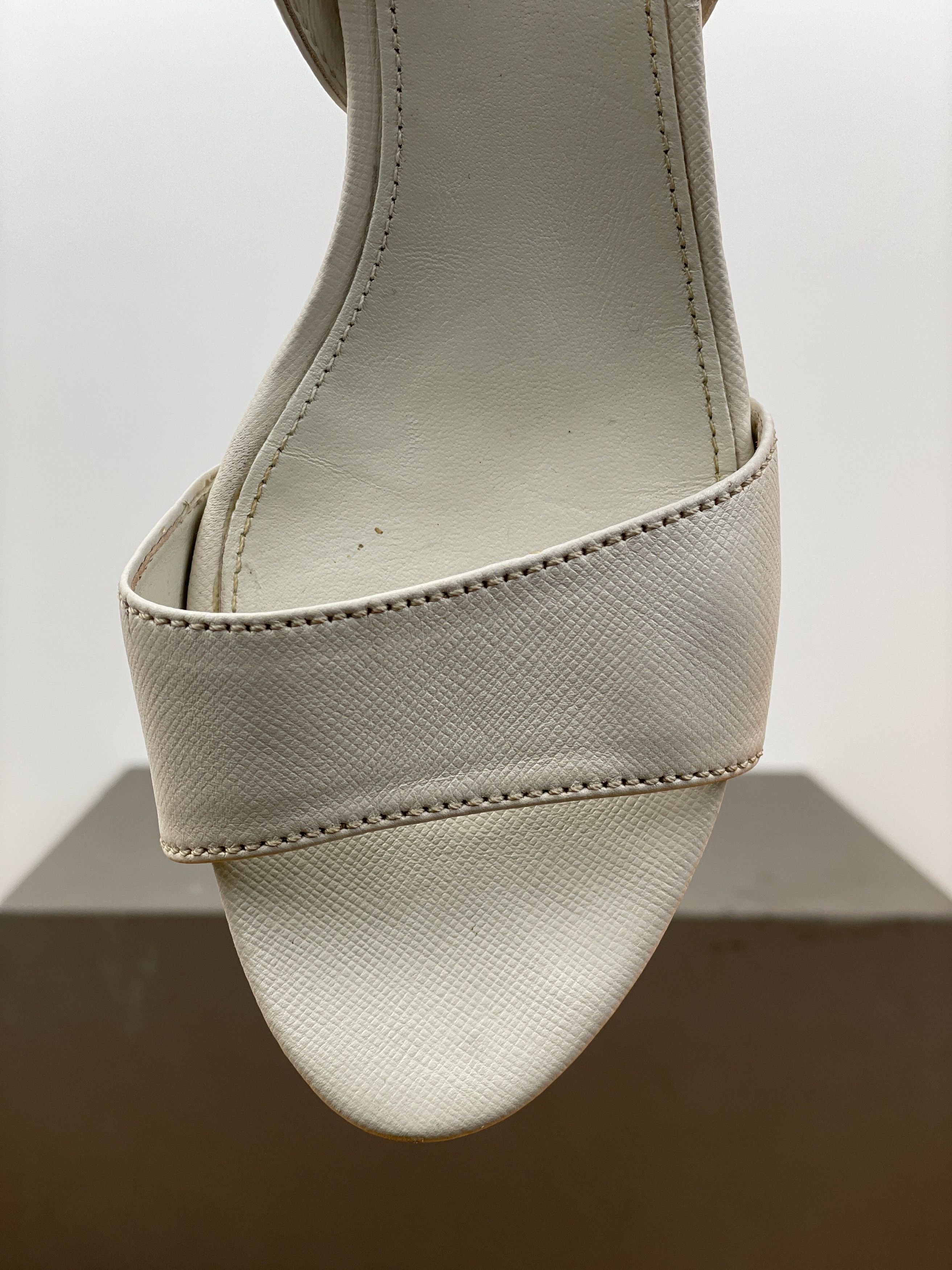Prada 2000s Buckle Strap Sandal Heels Size US 7 / IT 37 - 5 Thumbnail