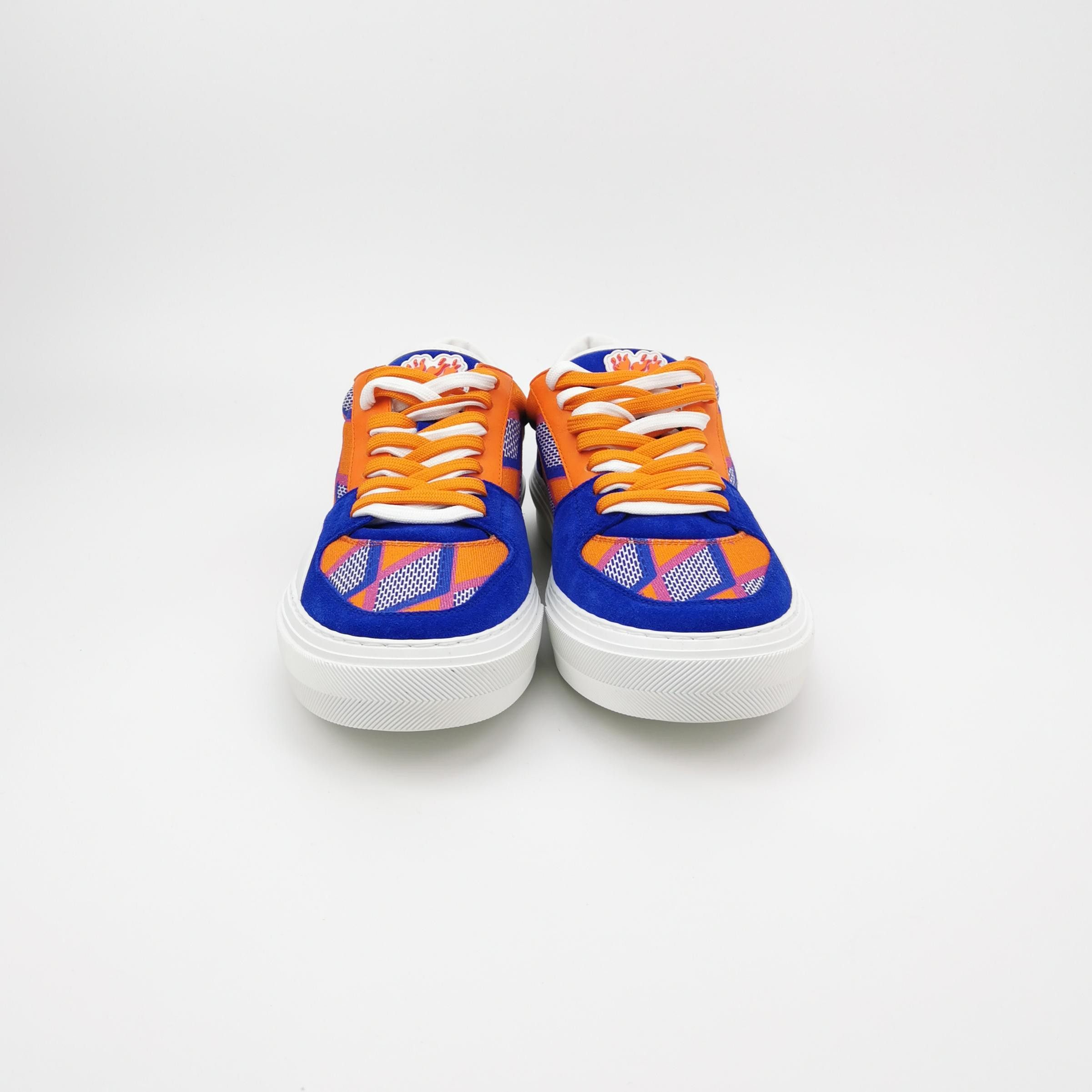 Louis Vuitton Louis Vuitton Color-blocked Low-Top Sneakers 42 Size US 9 / EU 42 - 3 Thumbnail