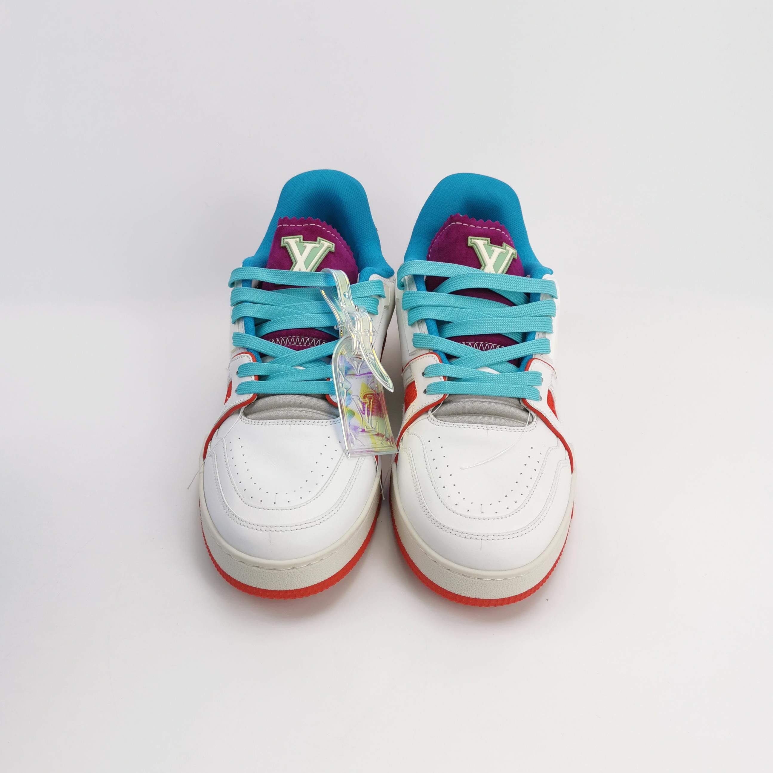 Louis Vuitton Louis Vuitton Multi-Color Trainer Sneakers 41.5 Size US 8 / EU 41 - 3 Thumbnail