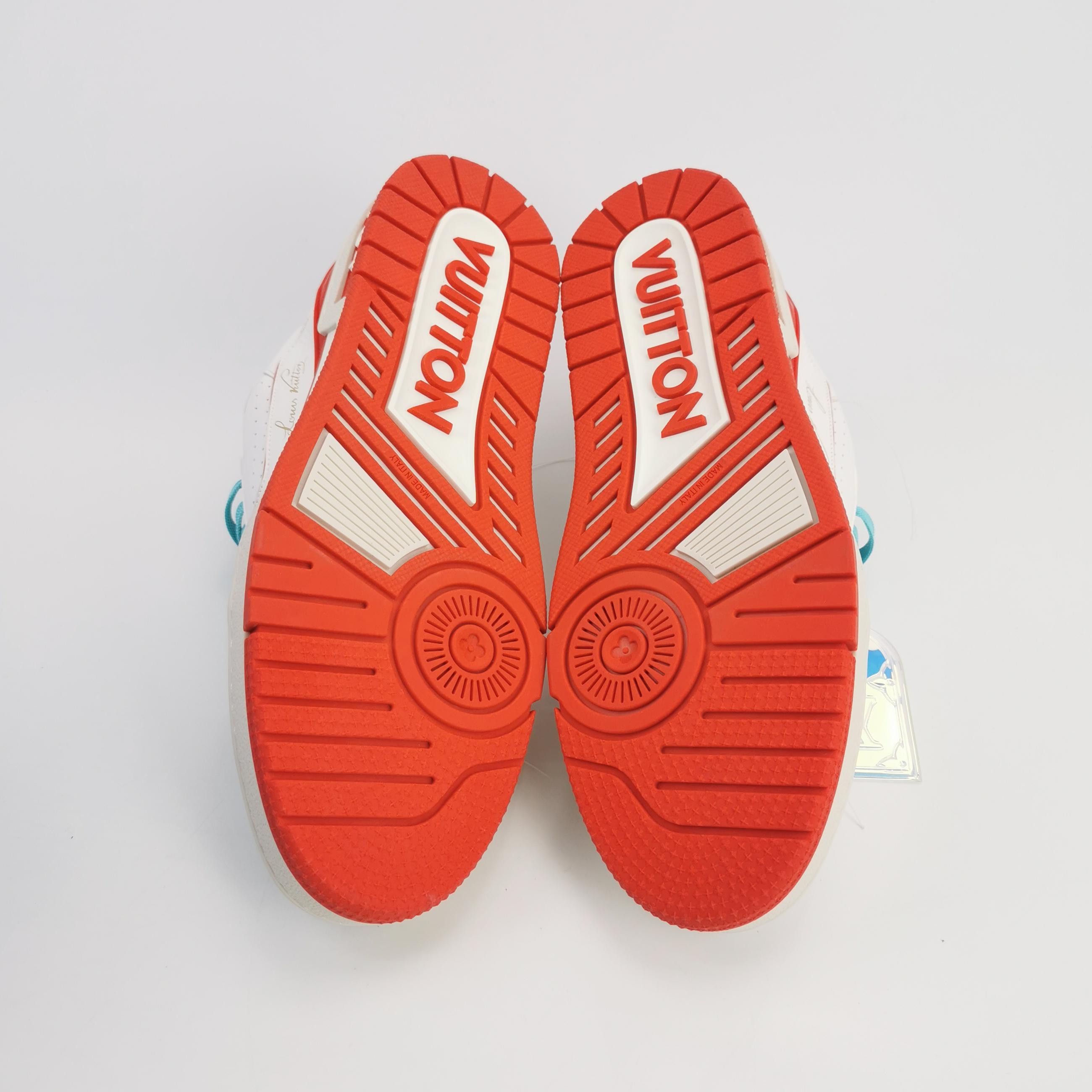 Louis Vuitton Louis Vuitton Multi-Color Trainer Sneakers 41.5 Size US 8 / EU 41 - 5 Thumbnail
