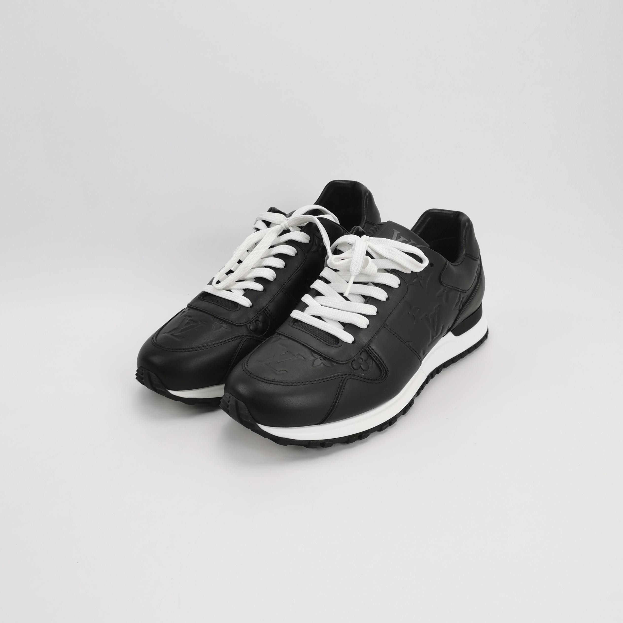 Louis Vuitton Louis Vuitton Monogram Embossed Run Away Sneakers 40.5 Size US 7 / EU 40 - 2 Thumbnail