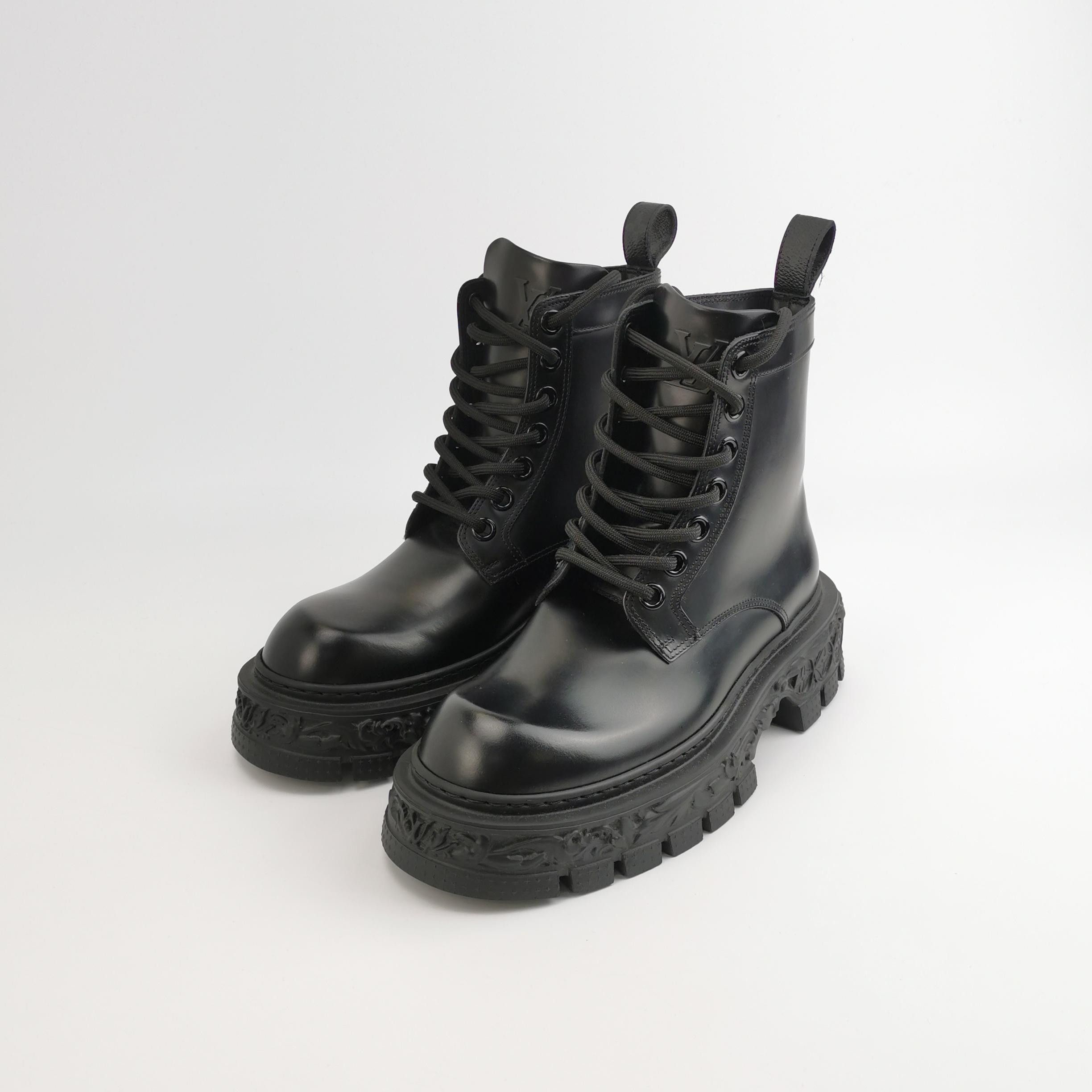 Louis Vuitton Louis Vuitton Calfskin Baroque Ranger Boots 41.5 Size US 8 / EU 41 - 2 Thumbnail