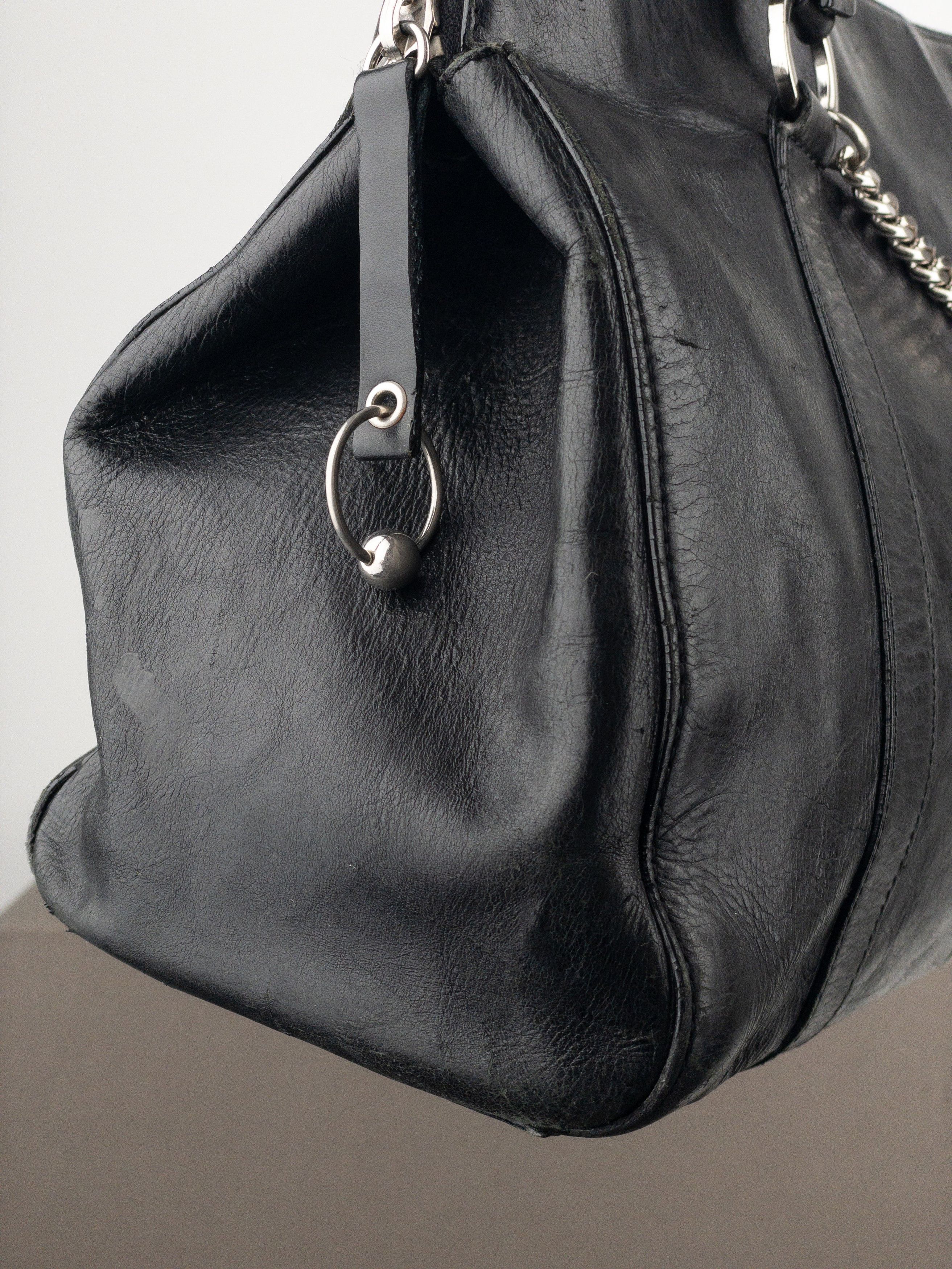 Dior by Galliano SS04 ‘Hardcore Piercing’ Bowling Handbag Size ONE SIZE - 13 Thumbnail