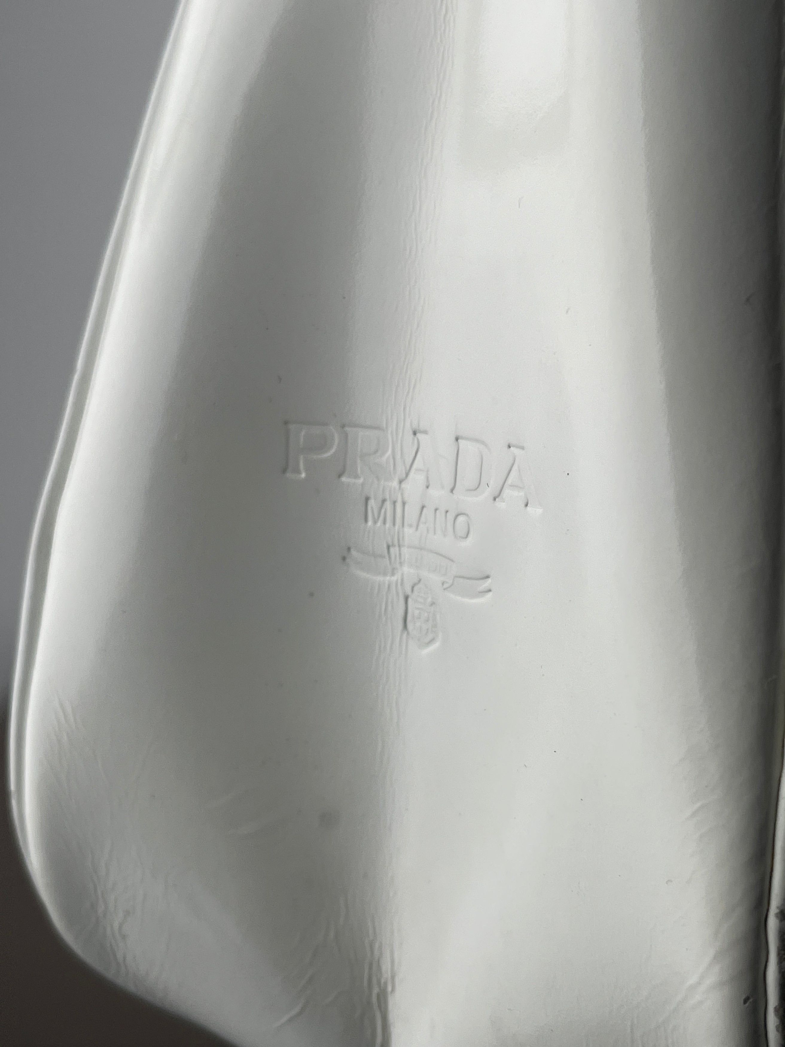Prada 2000s Metal Ring Leather Shoulder Bag Size ONE SIZE - 10 Thumbnail