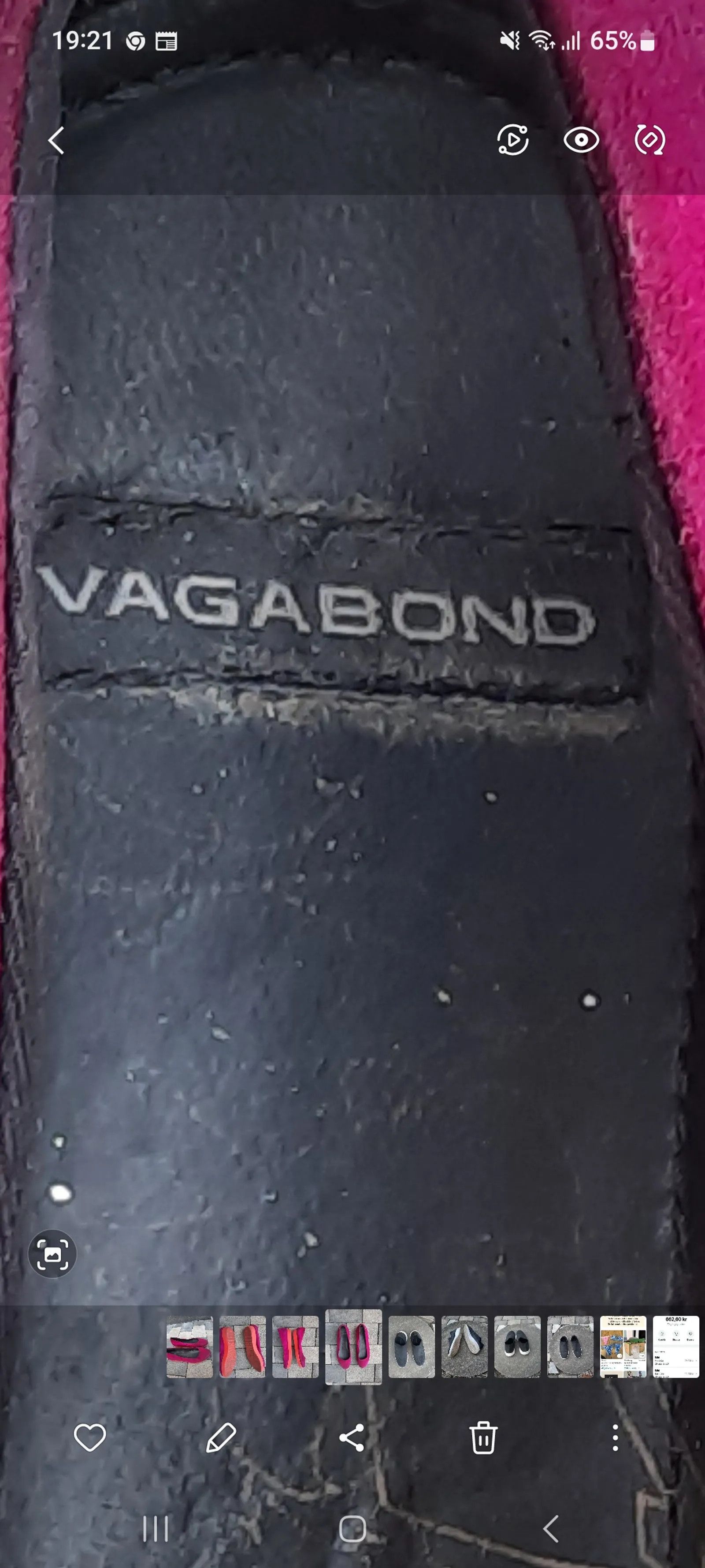 Vagabond Vagabond Ballet Flats Size US 10 / IT 40 - 2 Thumbnail
