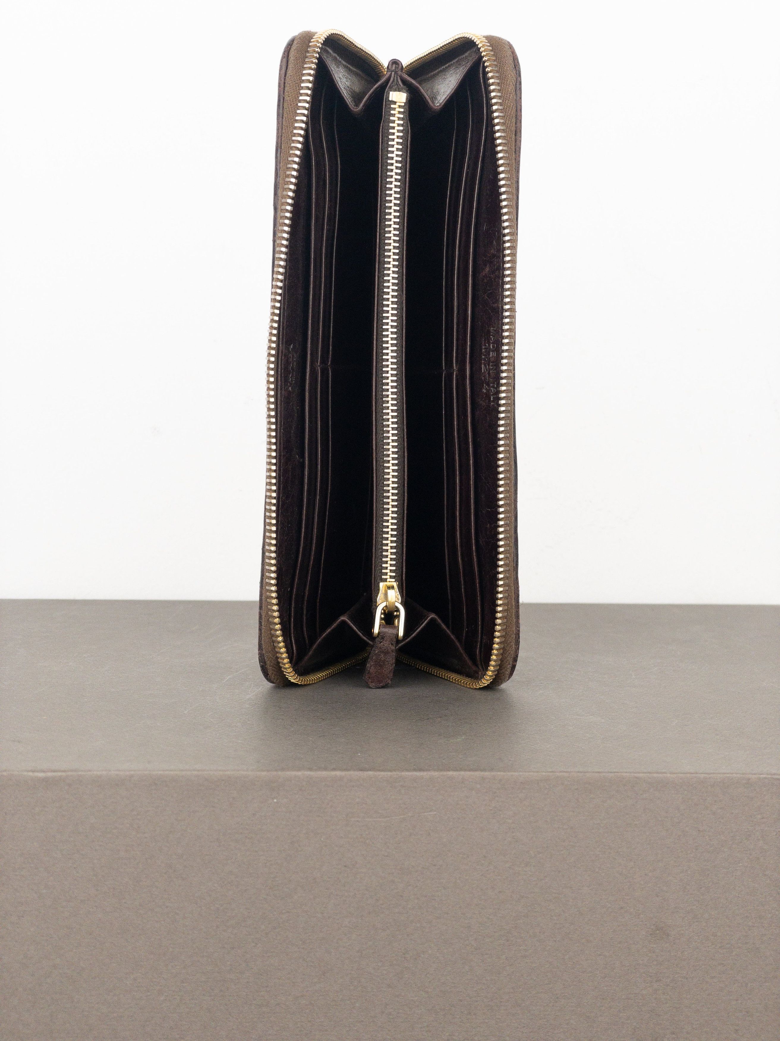 Prada 2010s Sequin Camouflage Clutch Zipper Wallet Size ONE SIZE - 4 Thumbnail