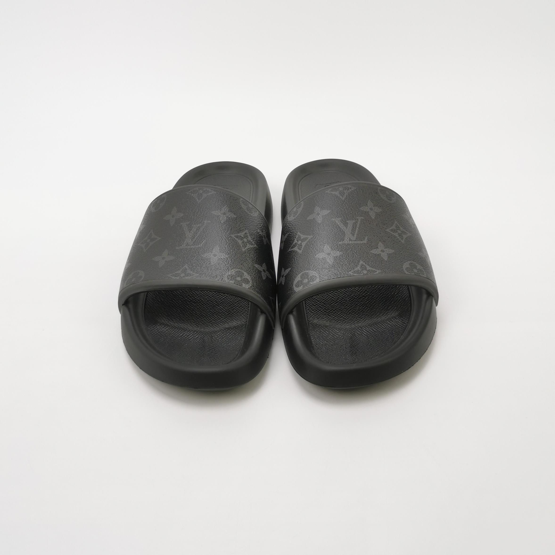 Louis Vuitton Louis Vuitton Monogram Waterfront Slides 43.5 Size US 10 / EU 43 - 3 Thumbnail