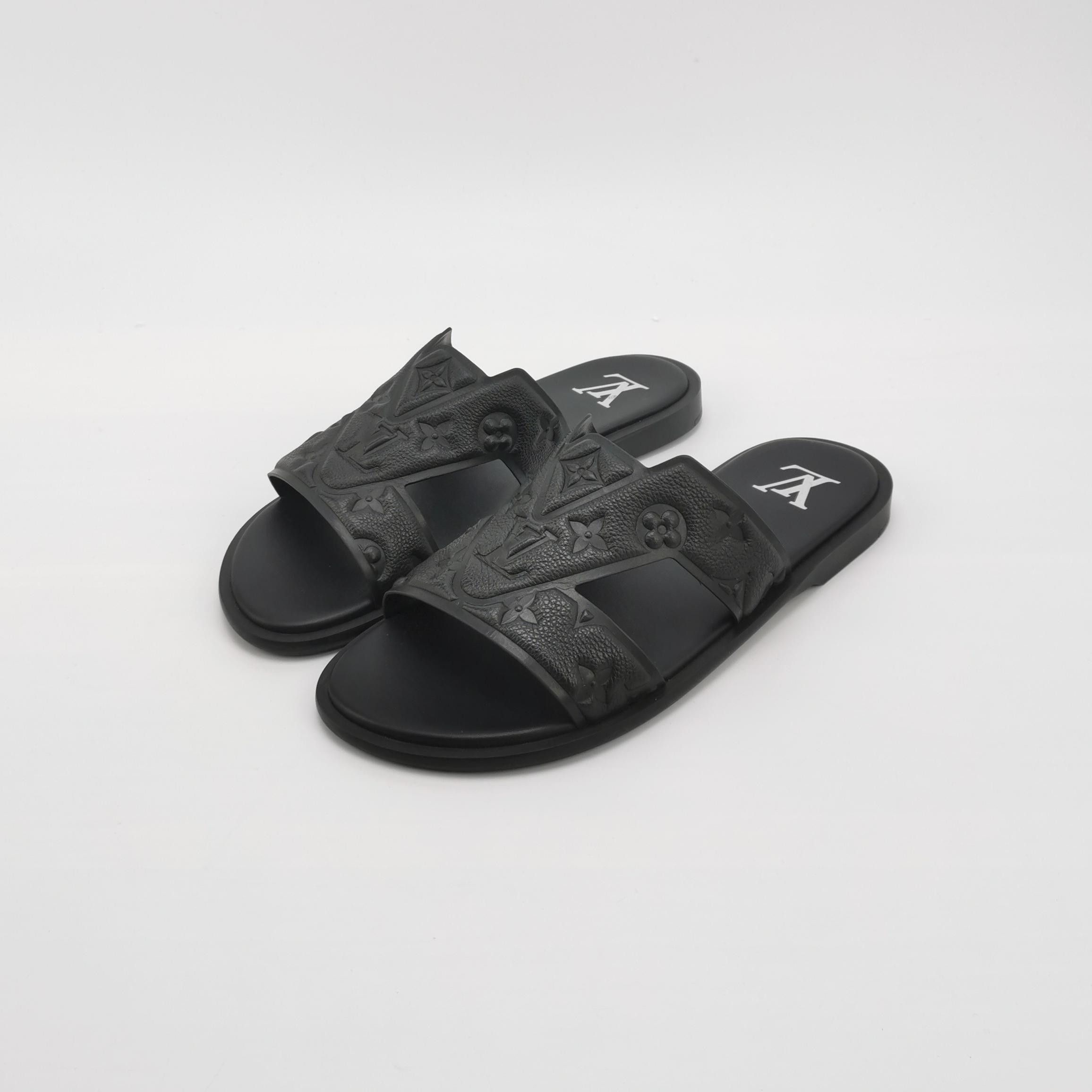 Louis Vuitton Louis Vuitton Oasis Monogram Embossed Slides 41.5 Size US 8 / EU 41 - 2 Thumbnail
