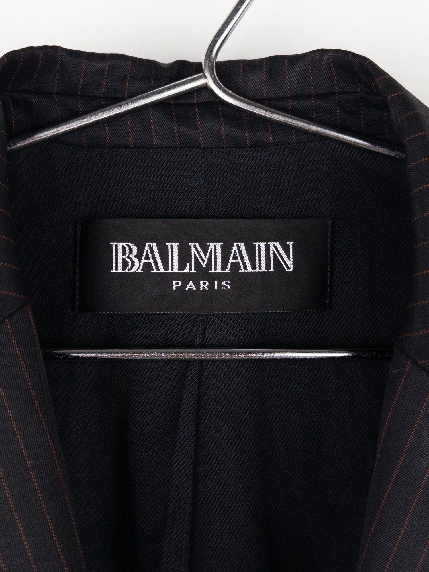 Balmain by Decarnin SS11 Safety Pin Embroidered Crest Badge Pinstrip Size M / US 6-8 / IT 42-44 - 8 Thumbnail