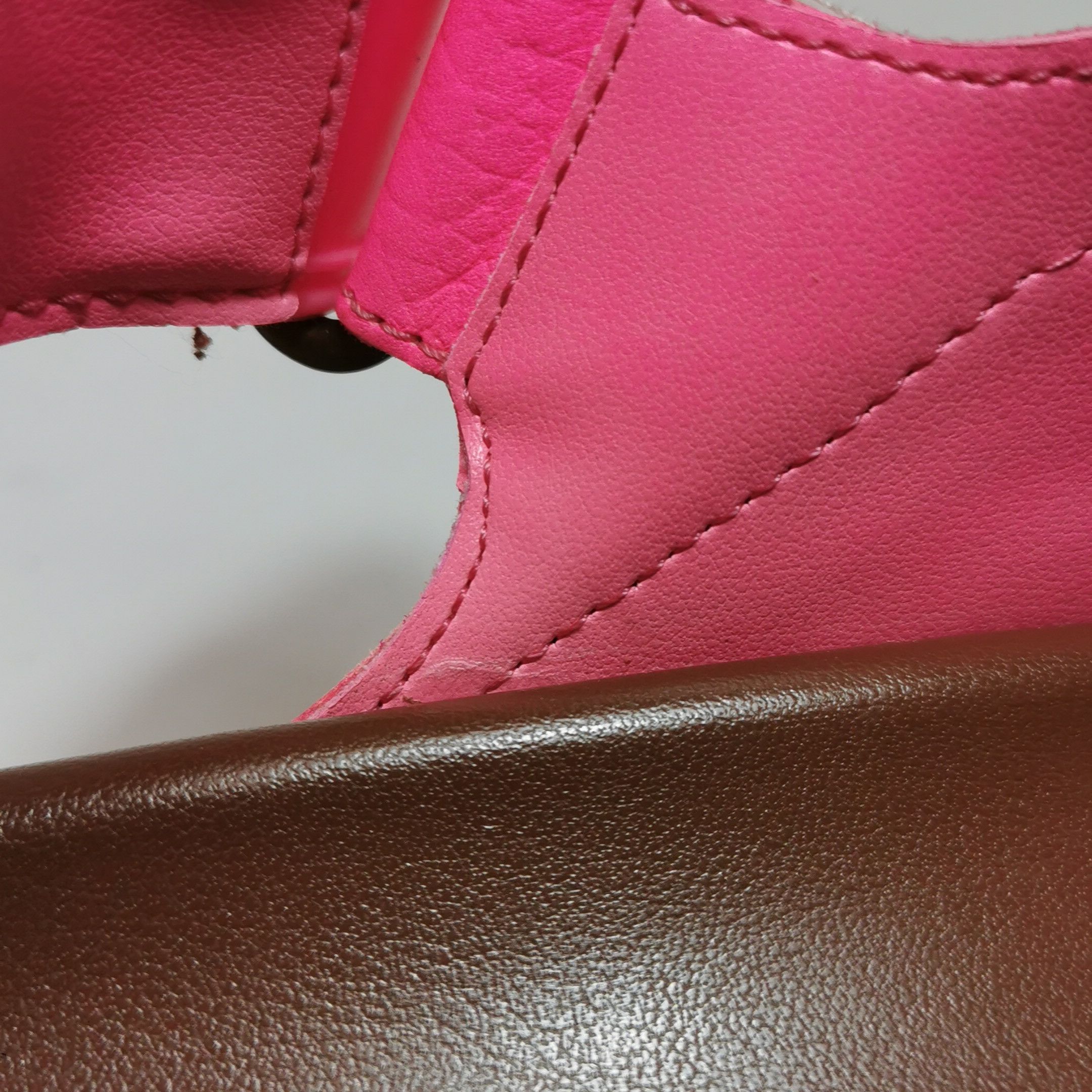 Louis Vuitton Louis Vuitton Pink Trainer Suede Sandals Size 40.5 Size US 7 / EU 40 - 12 Thumbnail