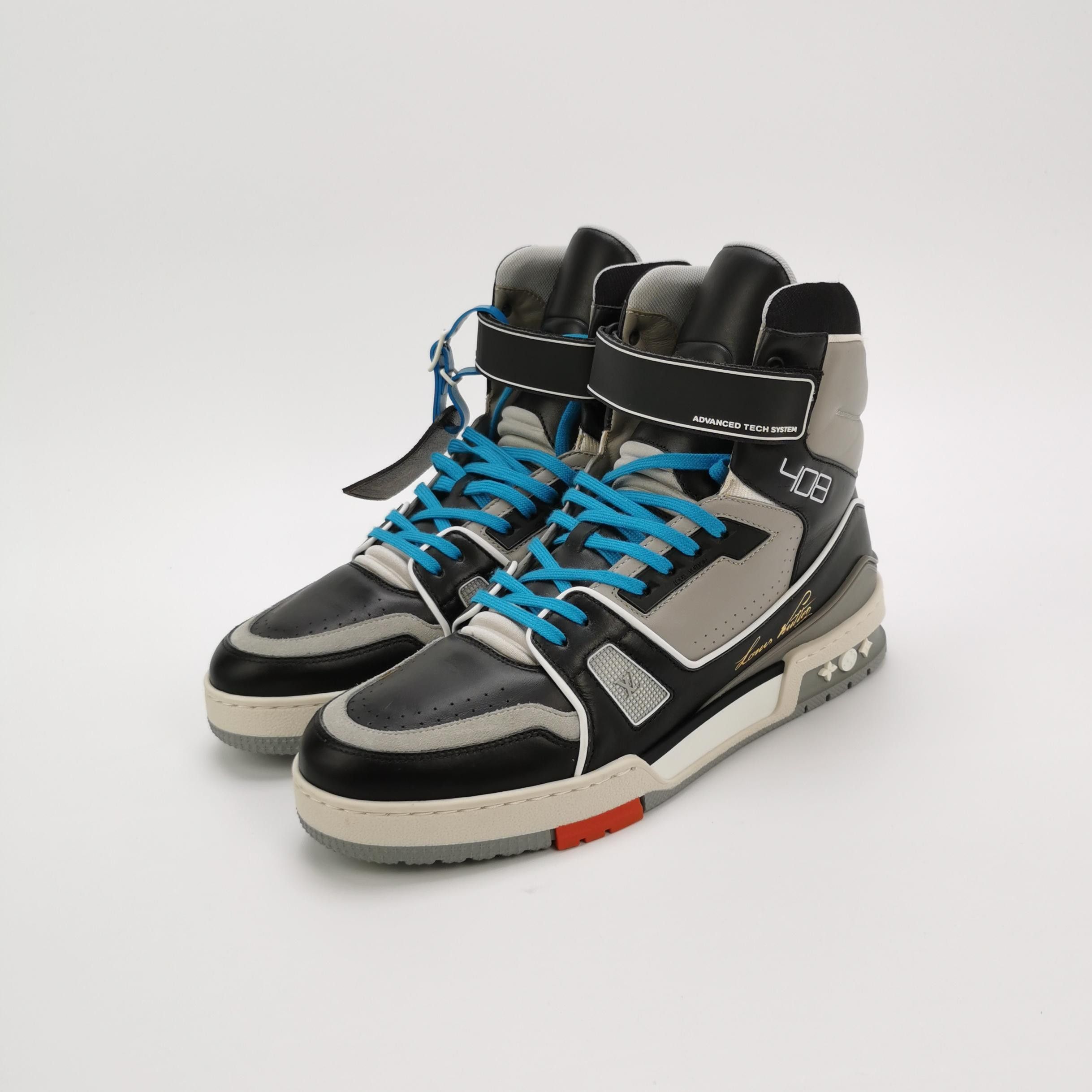 Louis Vuitton Louis Vuitton LV Trainer 408 Hi-Top Sneakers US 7 Size US 7 / EU 40 - 2 Thumbnail