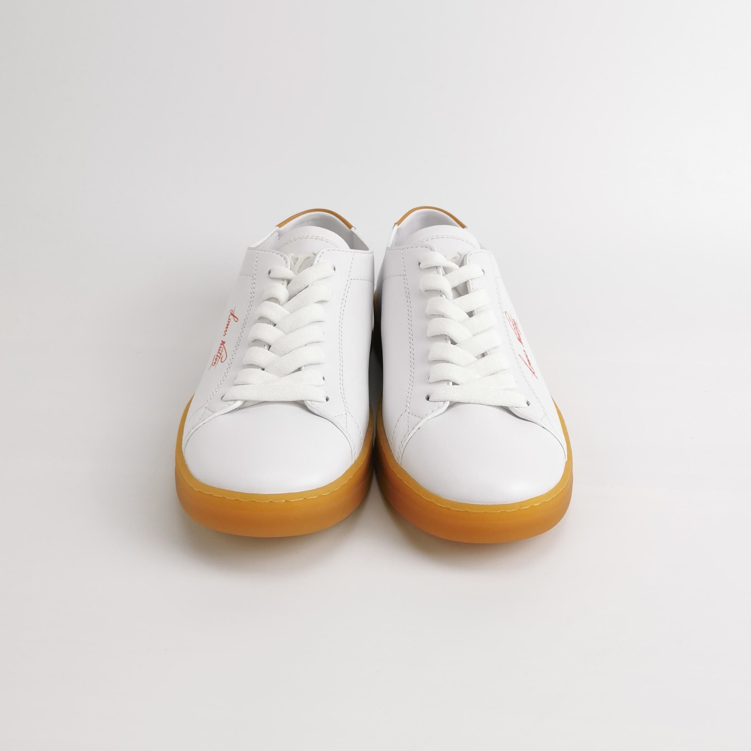 Louis Vuitton Louis Vuitton Logo Resort Leather Sneakers 41 Size US 8 / EU 41 - 3 Thumbnail
