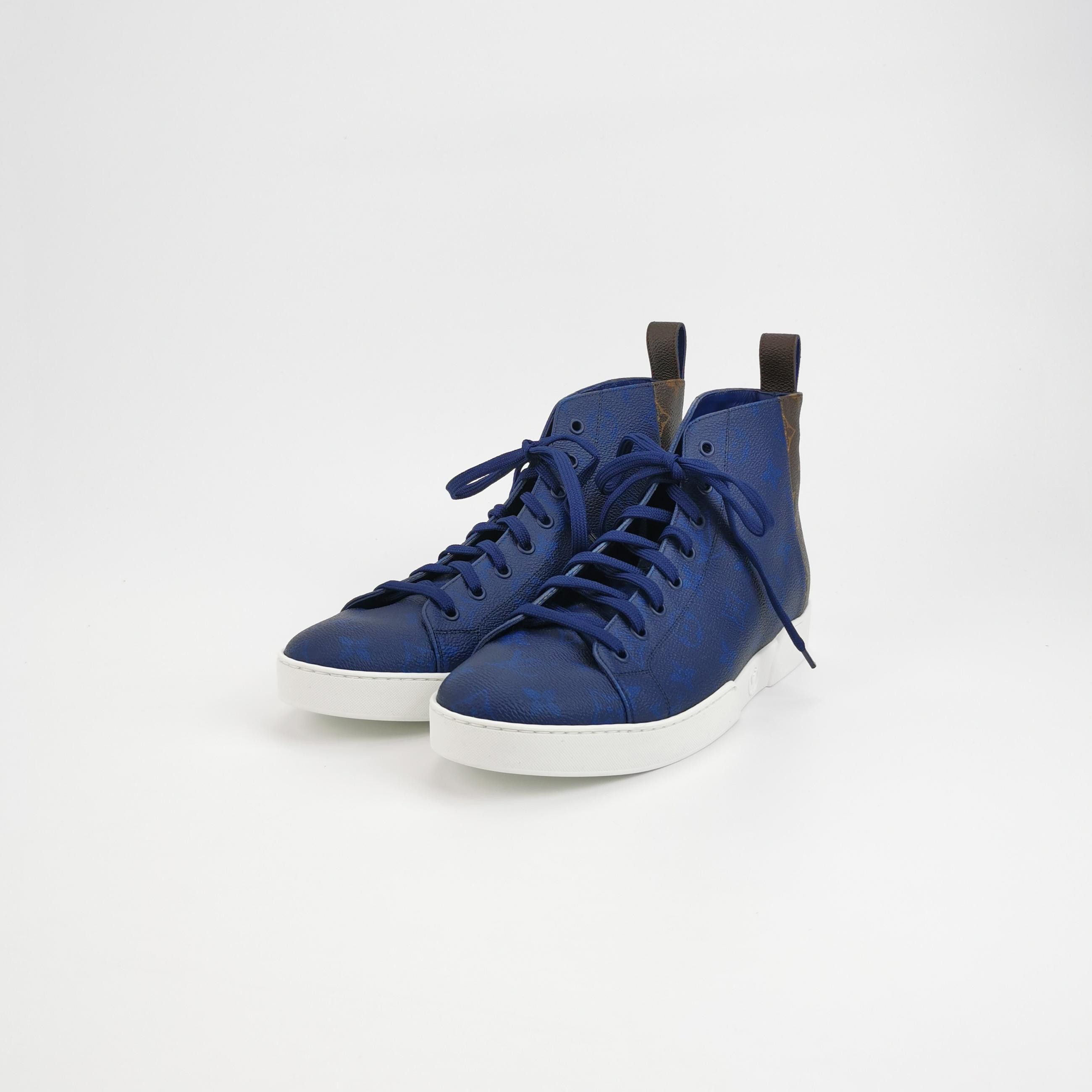 Louis Vuitton Louis Vuitton Monogram Hi-Top Sneakers US 8.5 Size US 8 / EU 41 - 2 Thumbnail