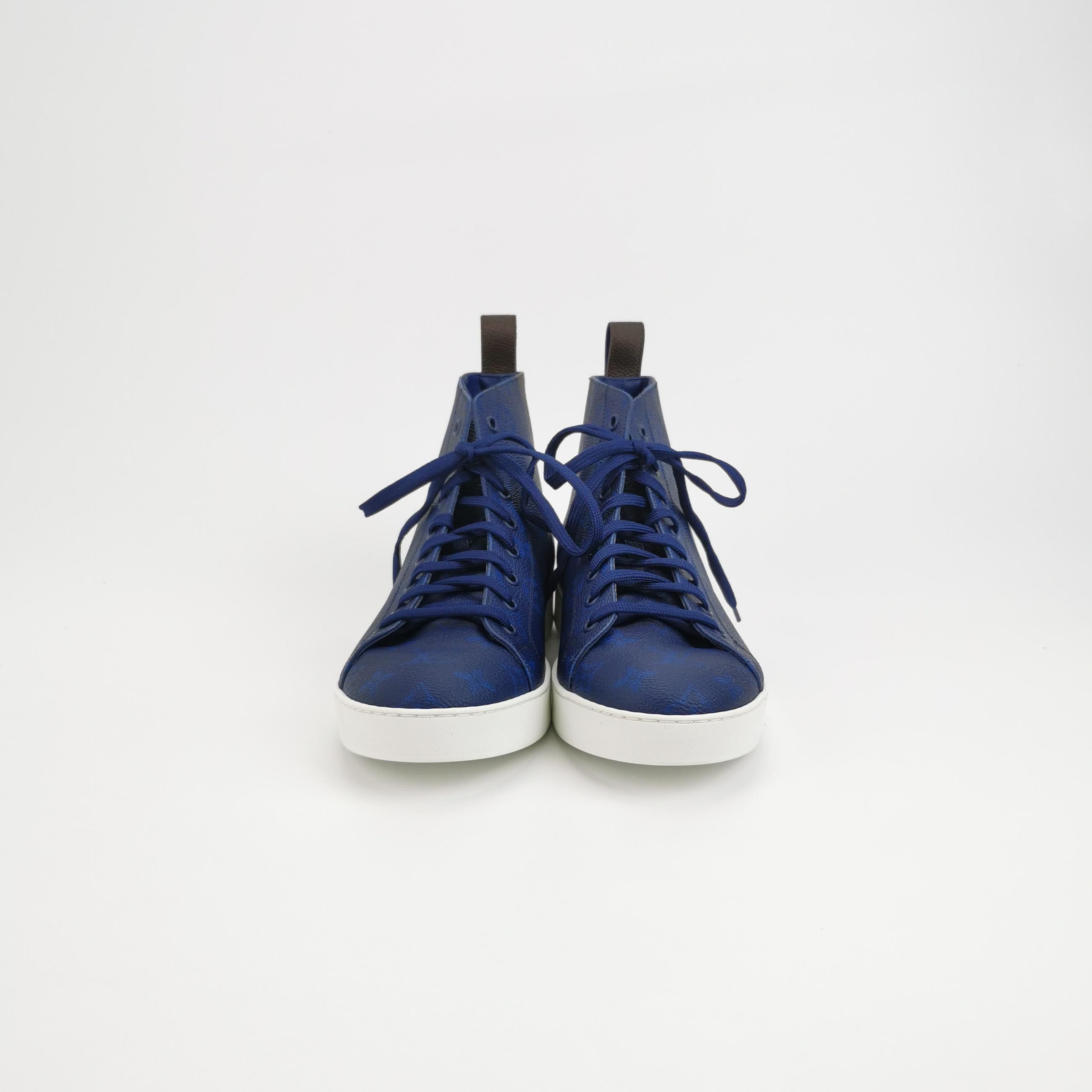 Louis Vuitton Louis Vuitton Monogram Hi-Top Sneakers US 8.5 Size US 8 / EU 41 - 3 Thumbnail