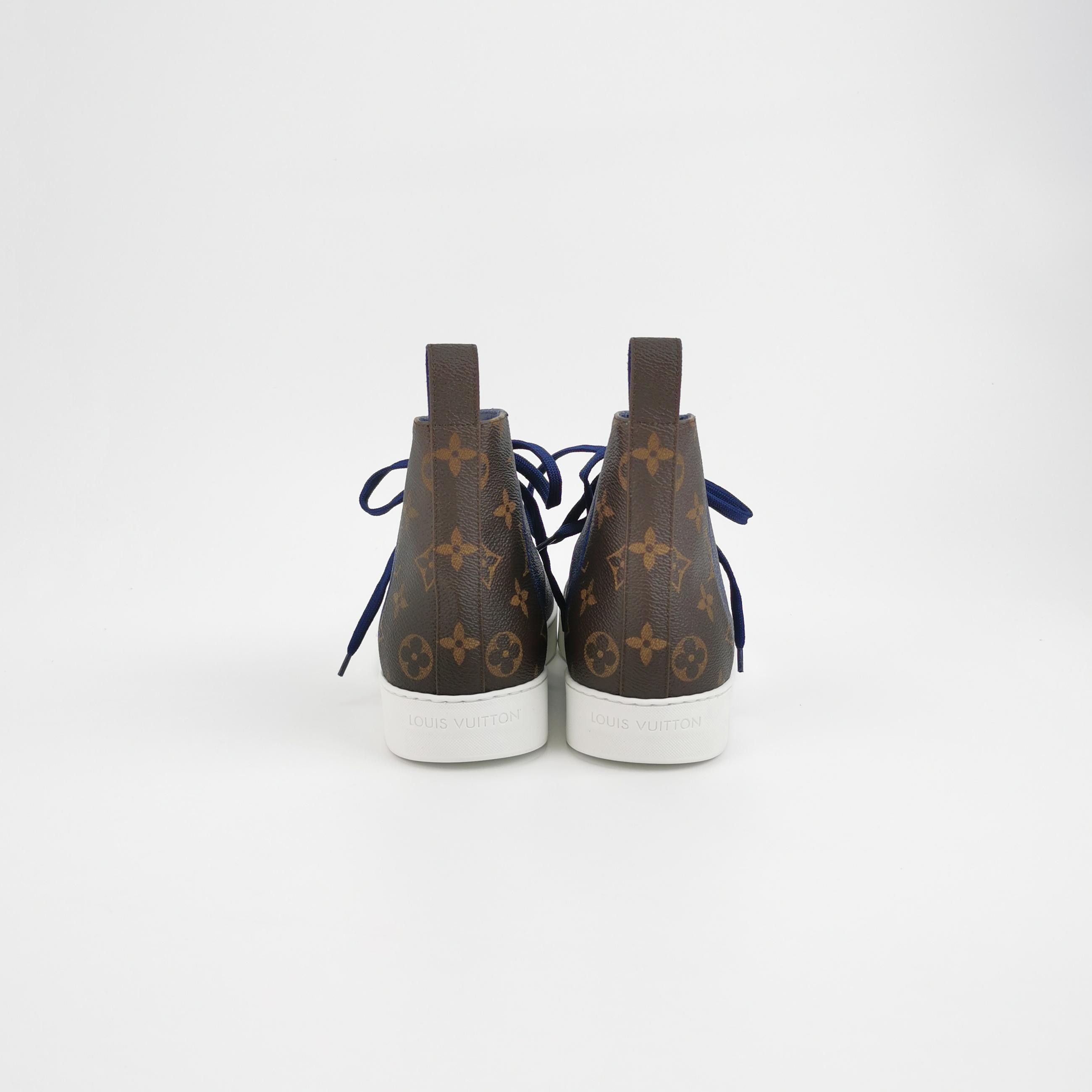 Louis Vuitton Louis Vuitton Monogram Hi-Top Sneakers US 8.5 Size US 8 / EU 41 - 4 Thumbnail