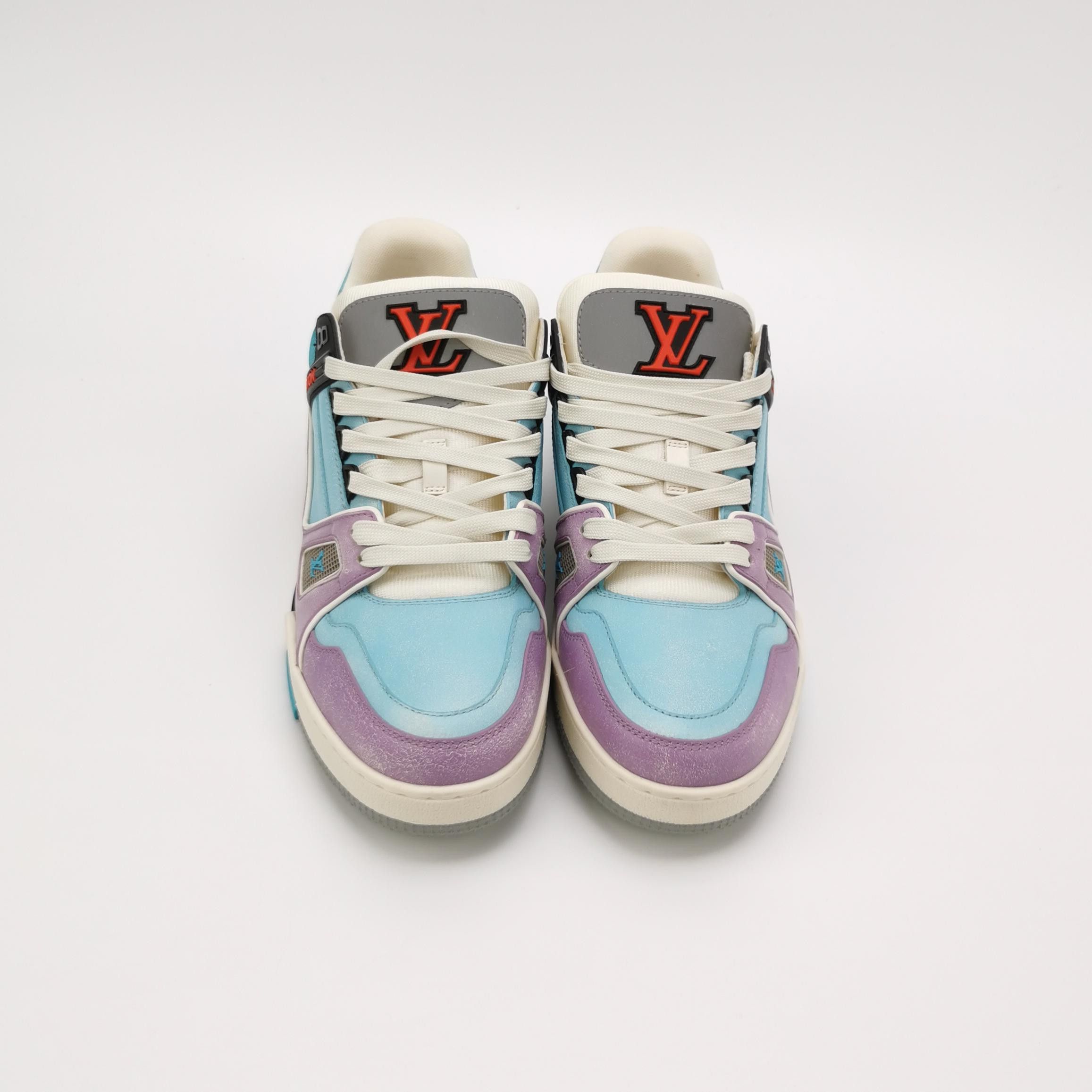 Louis Vuitton Louis Vuitton Multi-Color Trainer Sneakers US 7.5 Size US 7 / EU 40 - 3 Thumbnail
