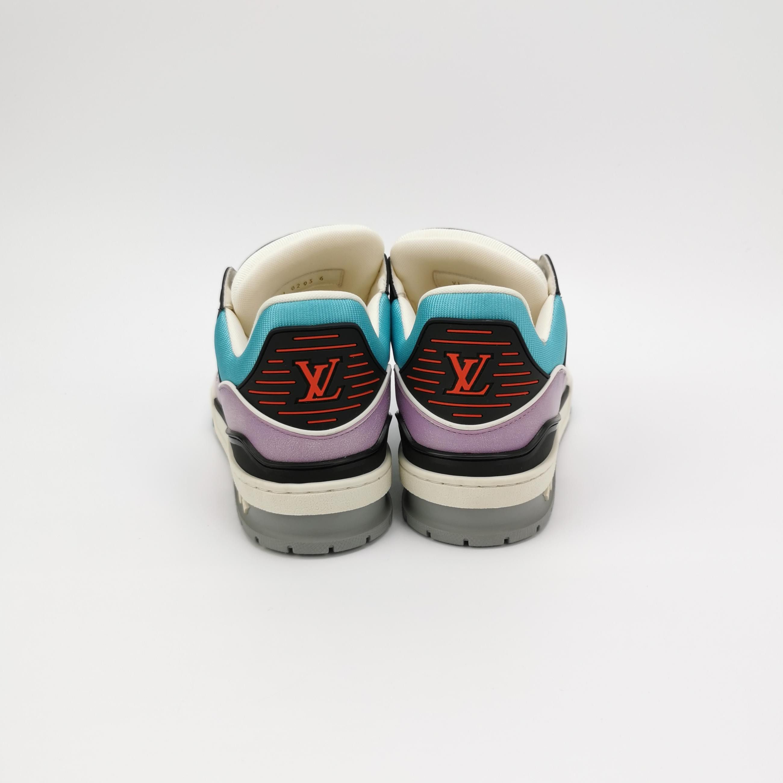 Louis Vuitton Louis Vuitton Multi-Color Trainer Sneakers US 7.5 Size US 7 / EU 40 - 4 Thumbnail